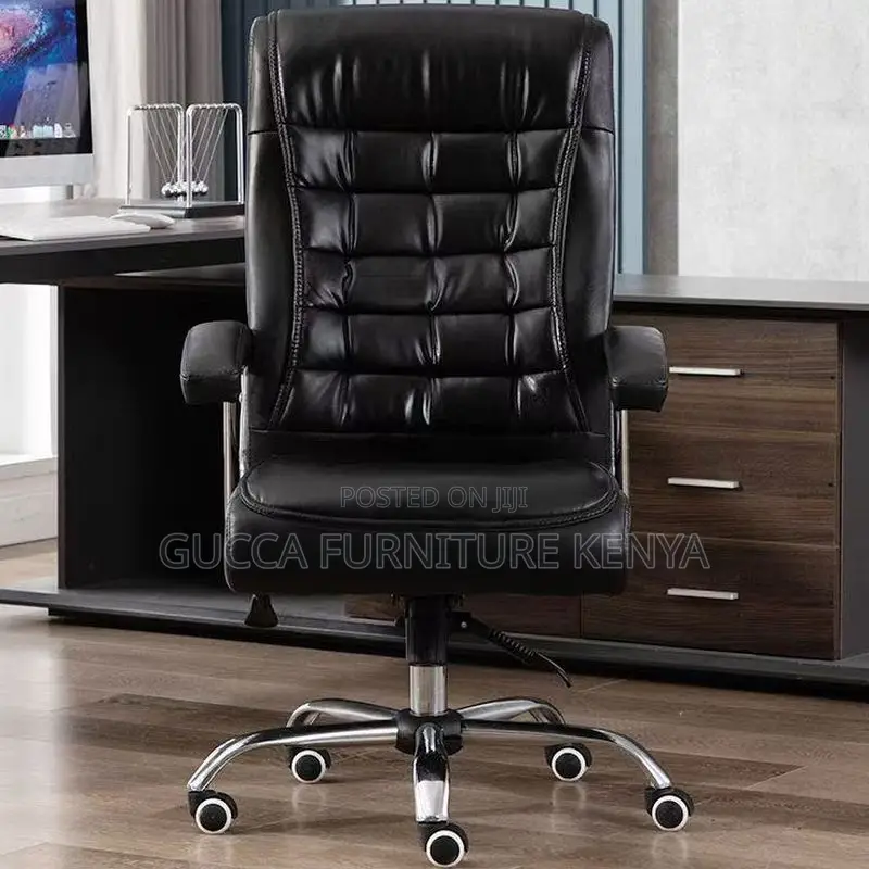 Manager's Executive Leather Office Desk Chair