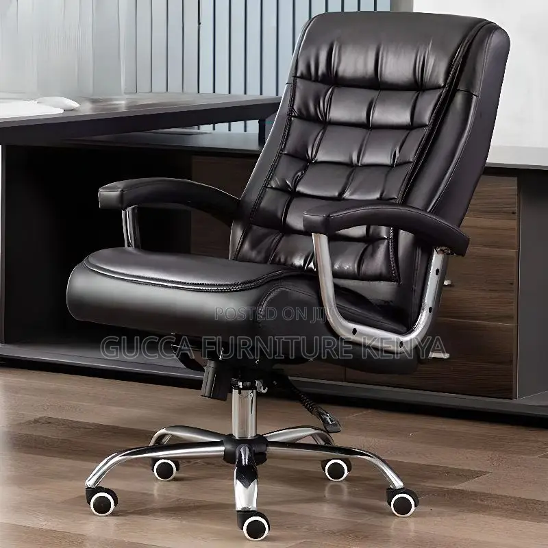 Manager's Executive Leather Office Desk Chair