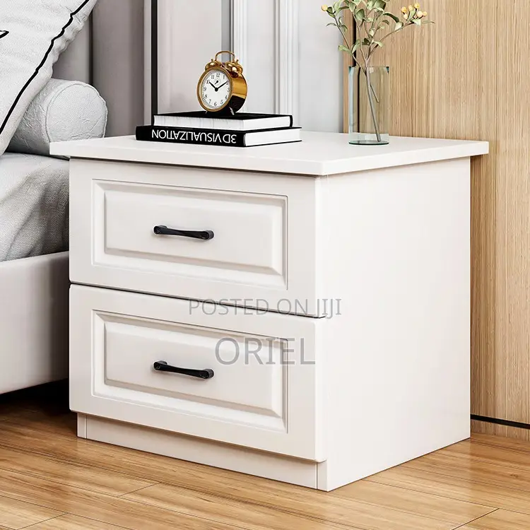 Home Cabinet : Modern Home Bedside 2-drawer Storage Cabinet