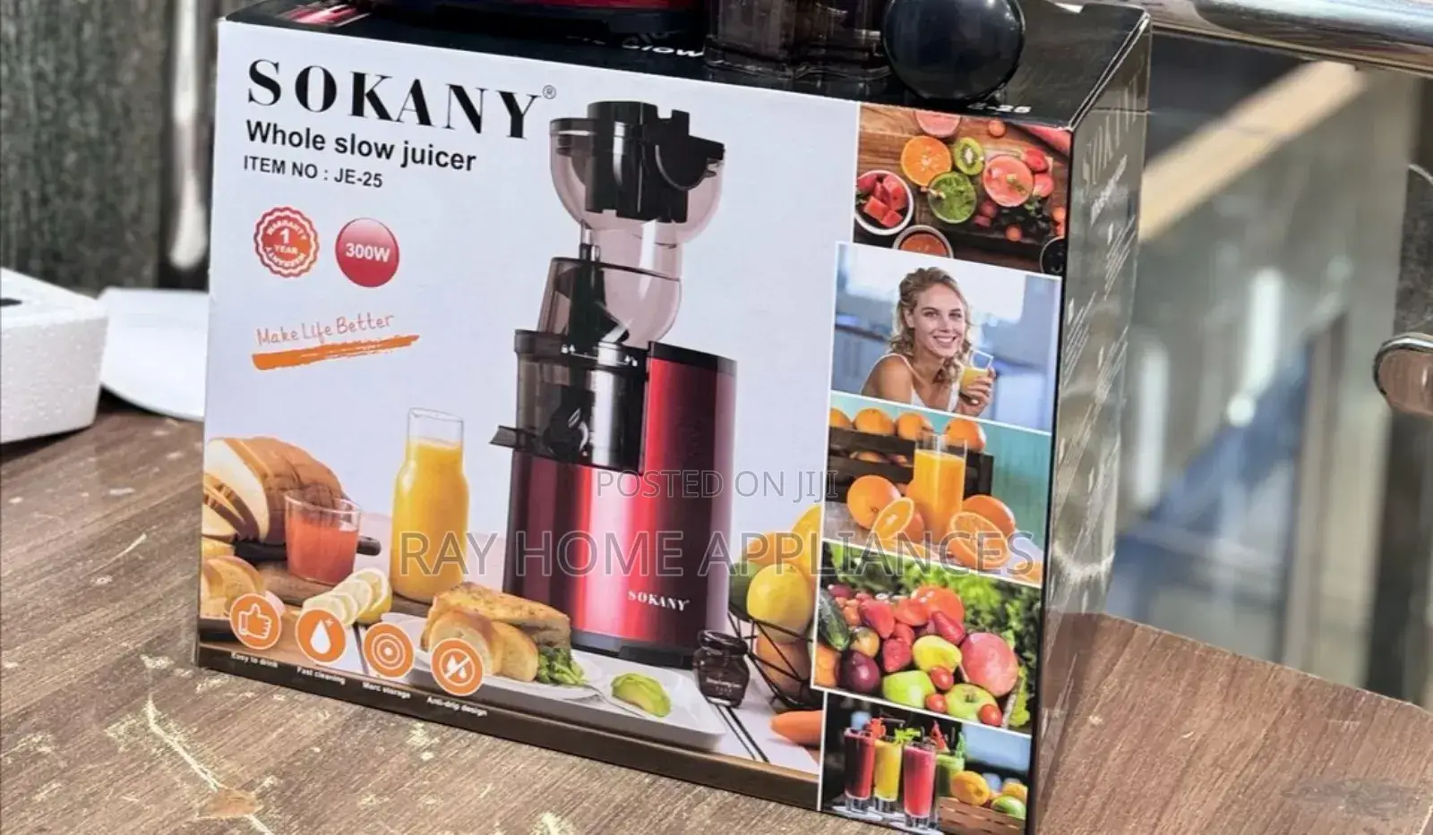 300w Sokany Slow Juicer