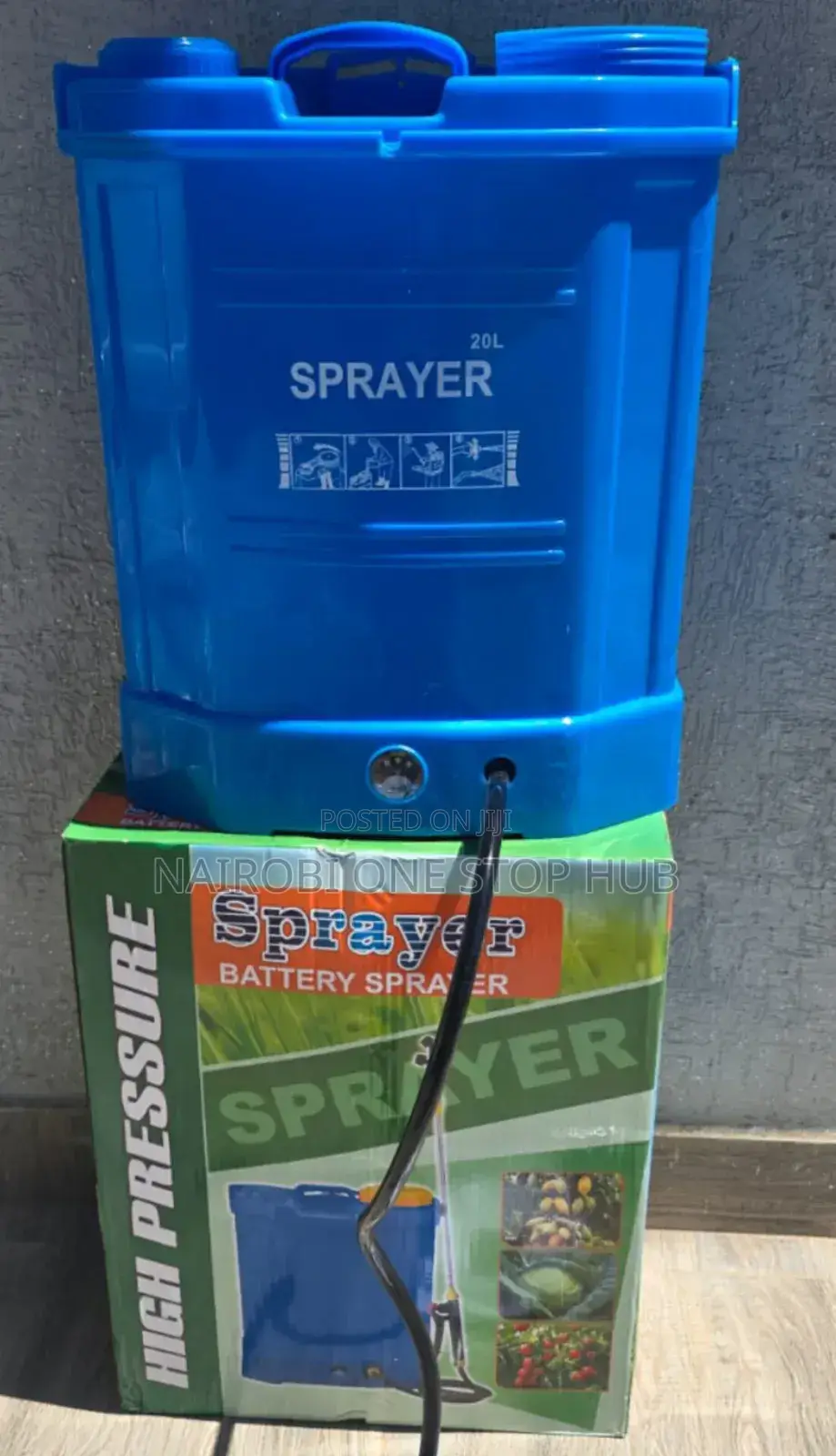 Rechargeable Battery Sprayer Pump – Portable Easy to Use
