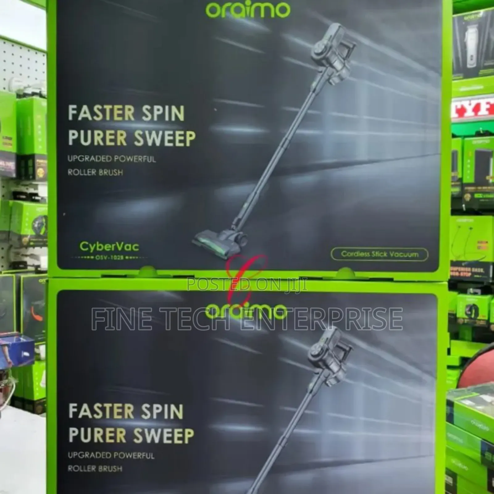 Oraimo Osv-102b 180w Wireless Stick Vacuum Cleaner