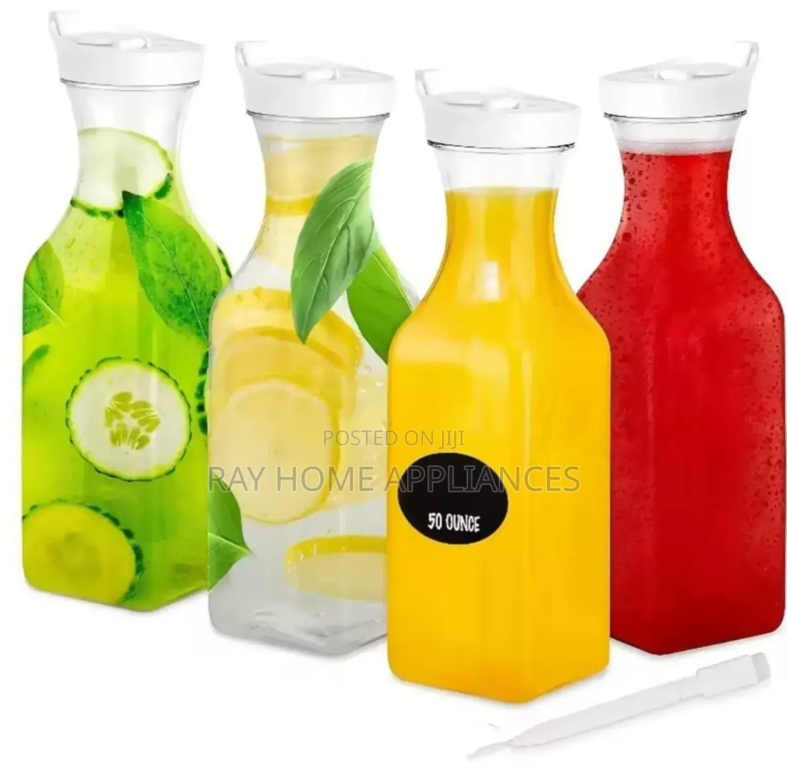 Multipurpose Square Pitcher Jars 1600ml