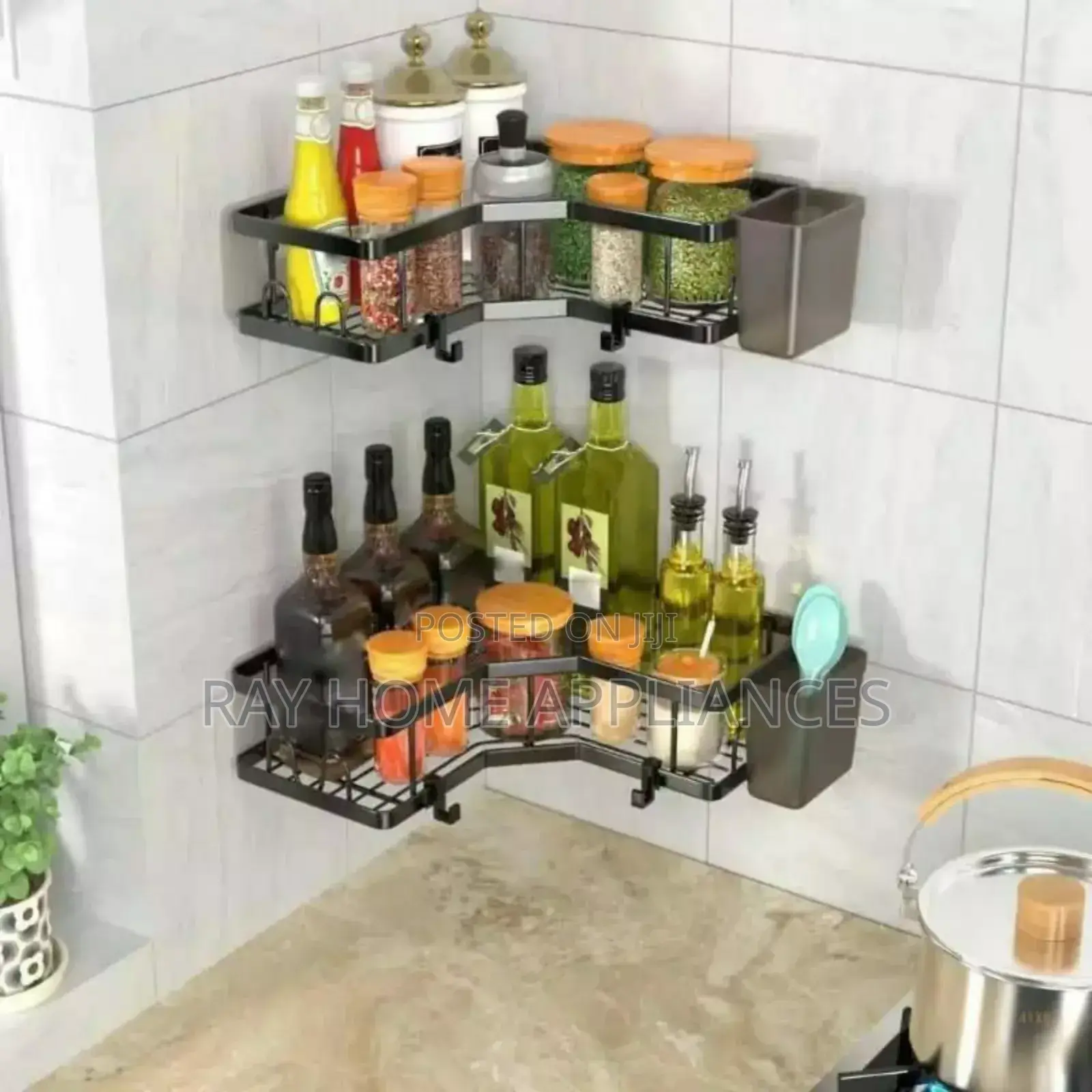 2 Pieces Bathroom Shower Caddy With Toothbrush Holder