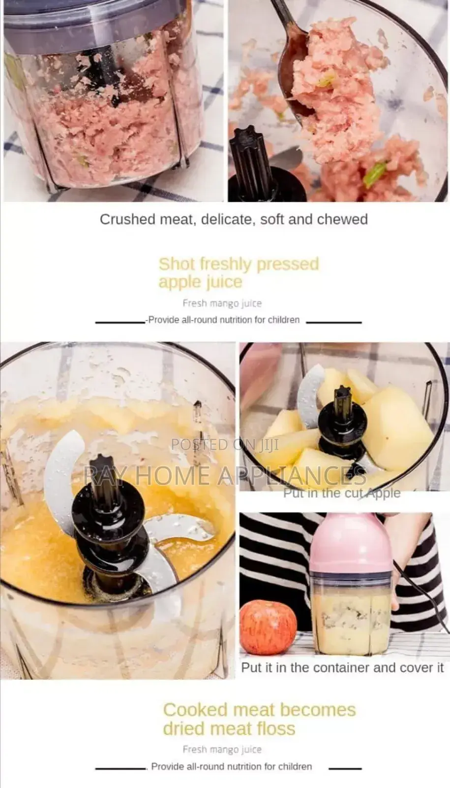 Multifunctional Capsules Electric Chopper Capacity: 1l