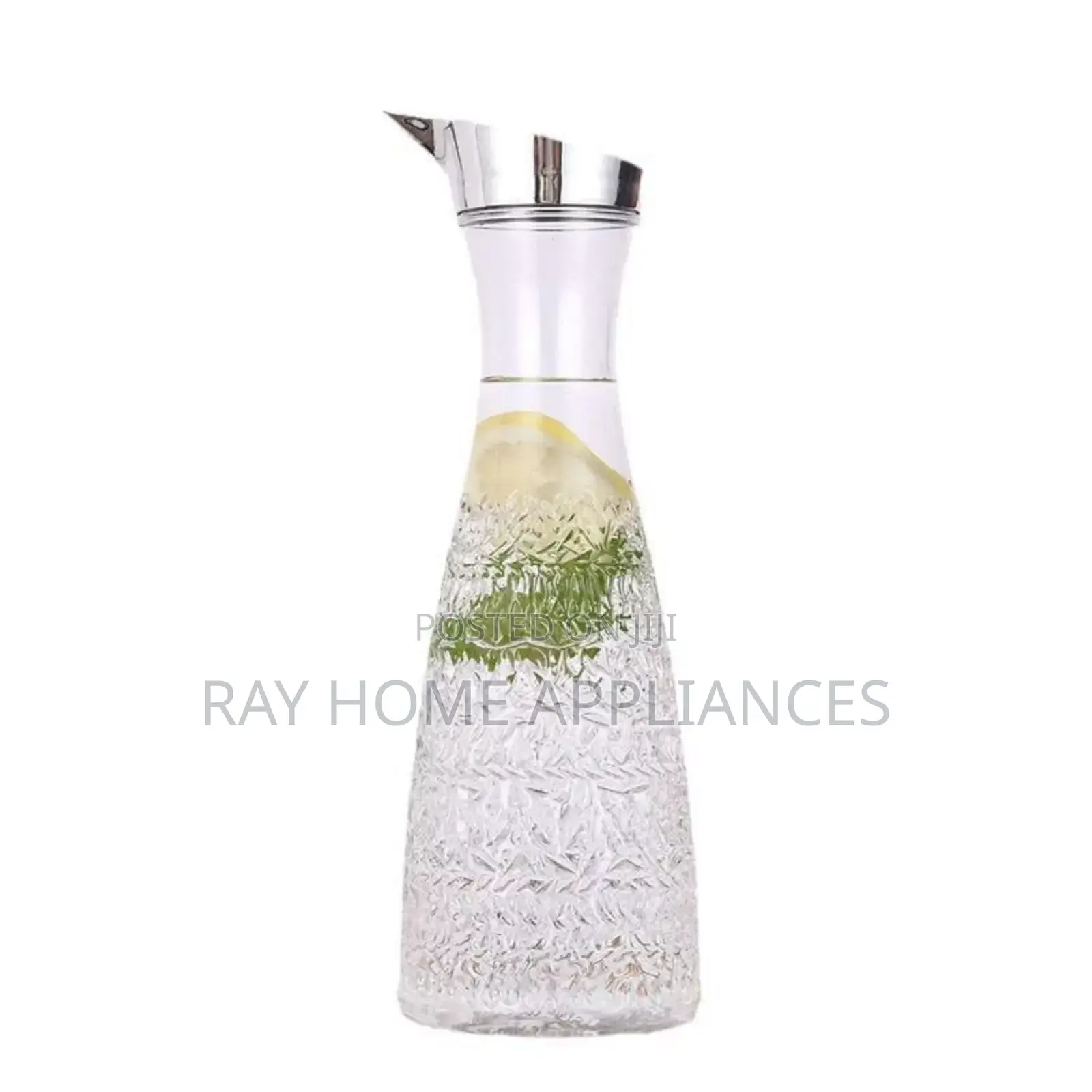 Embossed Acrylic Pitcher Jars 1000ml