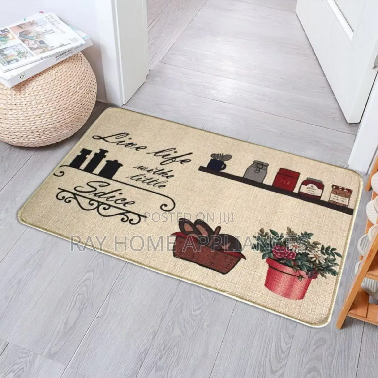 Rubber Bottom Entry Door Mat Size 40x60cm