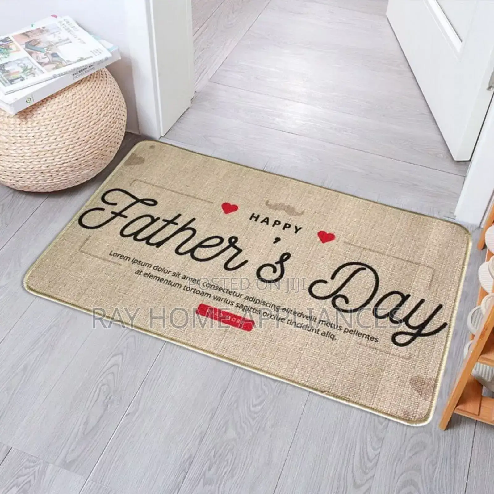 Rubber Bottom Entry Door Mat Size 40x60cm