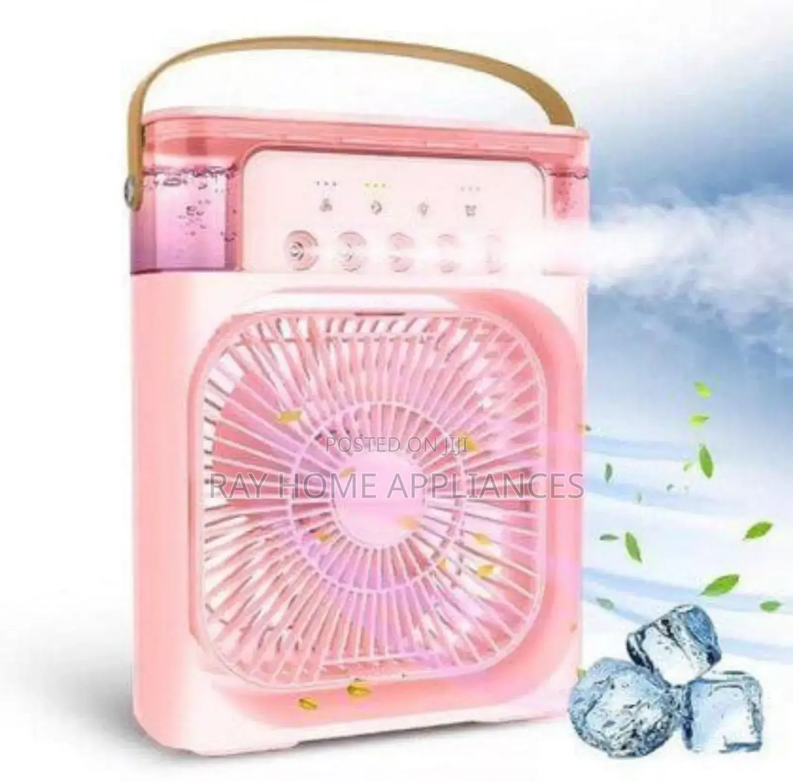 Portable Humidifier Air Cooler Fan 600ml