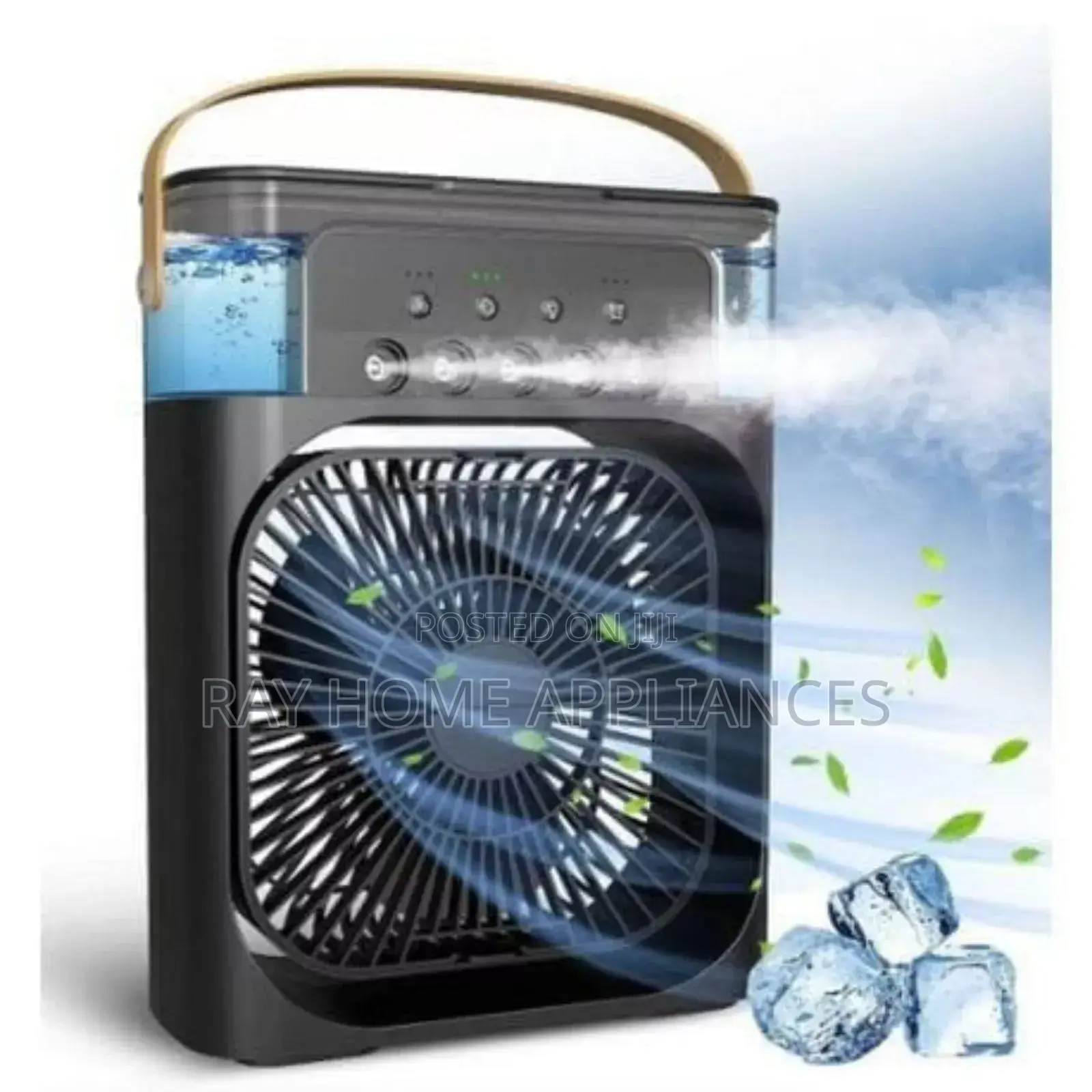 Portable Humidifier Air Cooler Fan 600ml