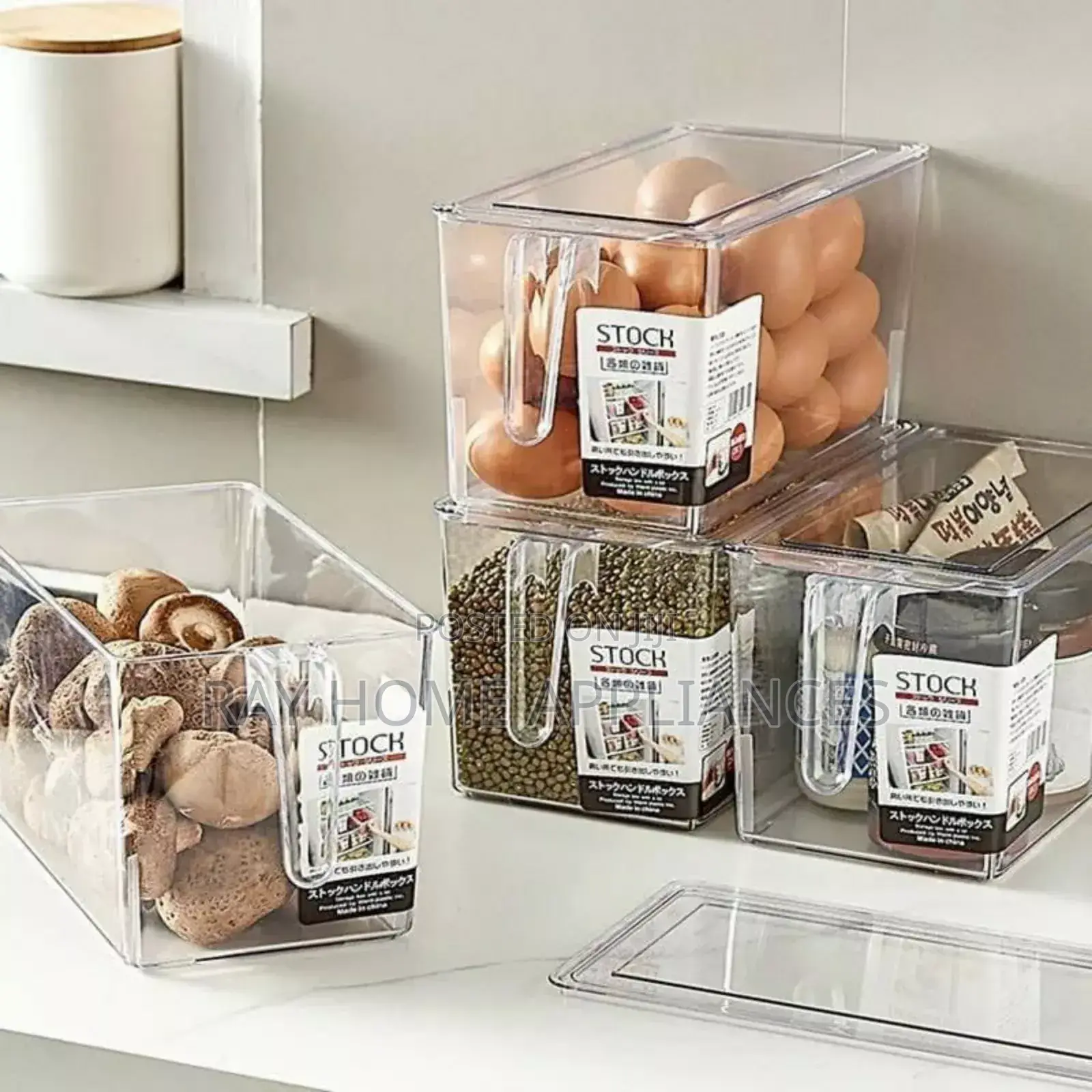 Transparent Storage Container Size: 14x13x24cm
 Bpa Free