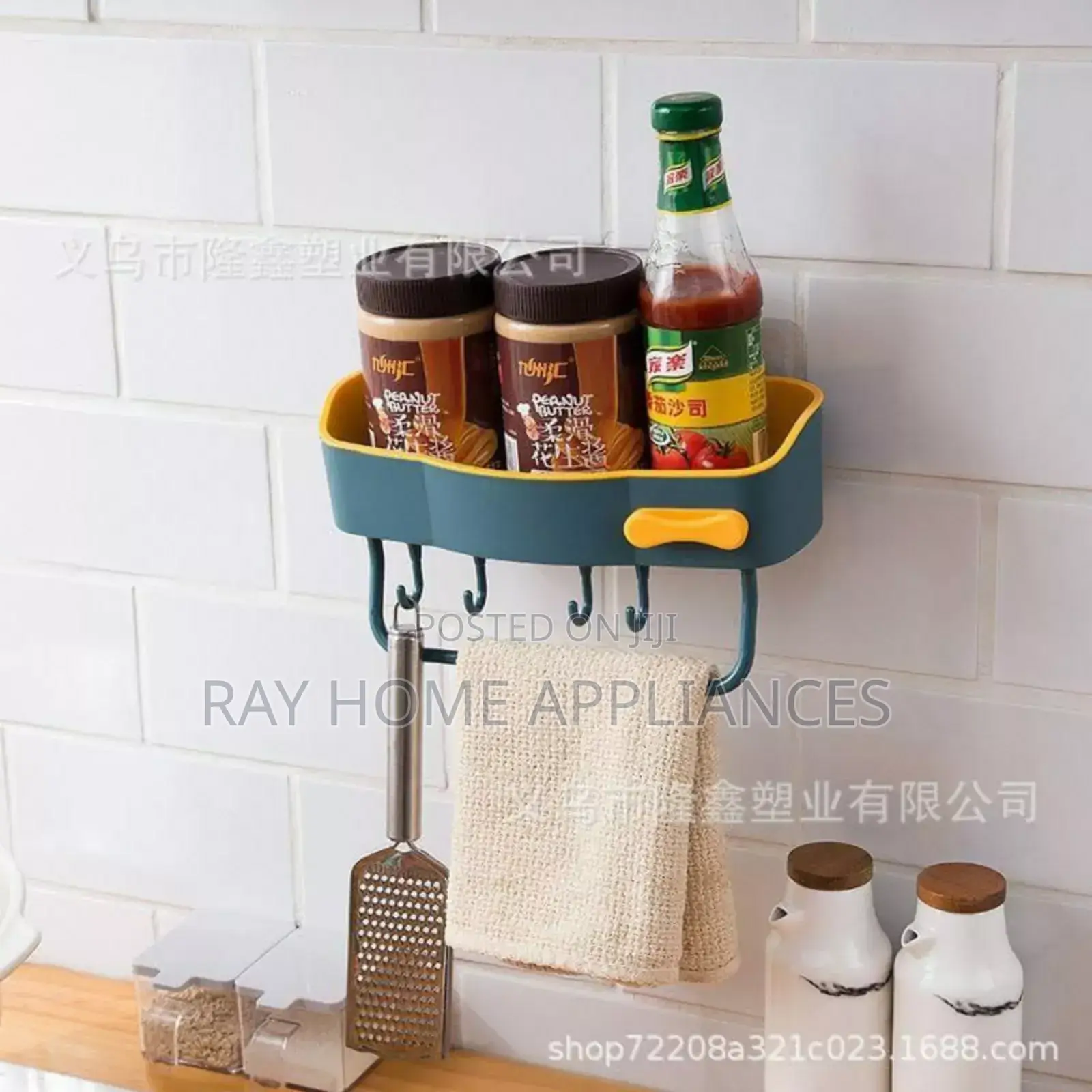 Wall Mounted Rack Removable Towel Rack Removable Hooks