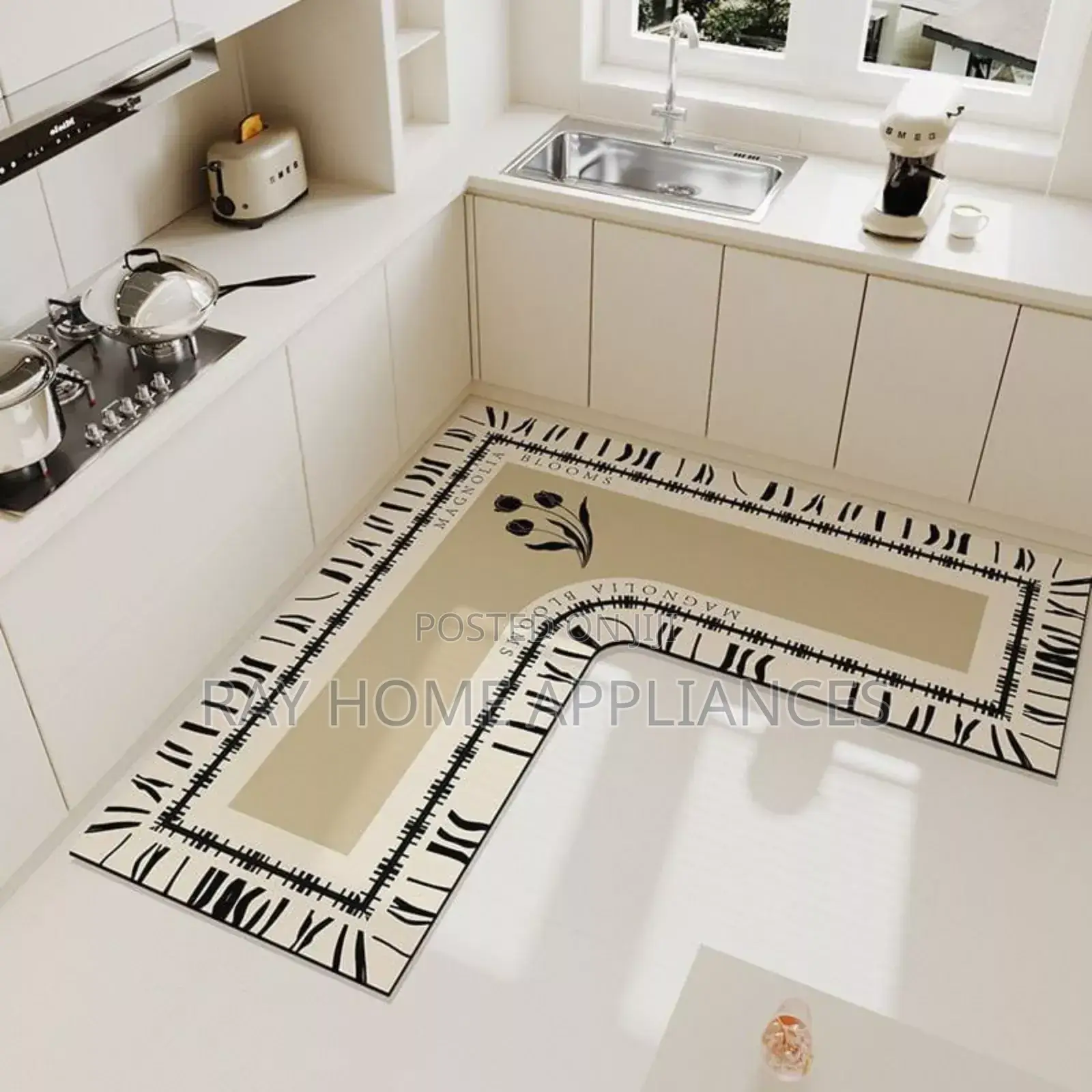 L-Shape Floor /Kitchen Mat Size:-70*70*35cm
Non-Slip Area Rug