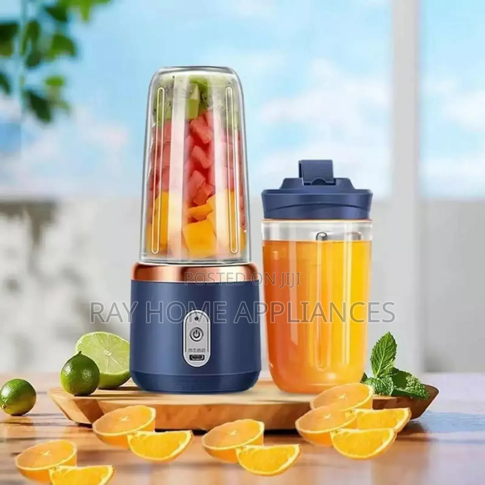 2 Pieces Rechargeable Portable Blender