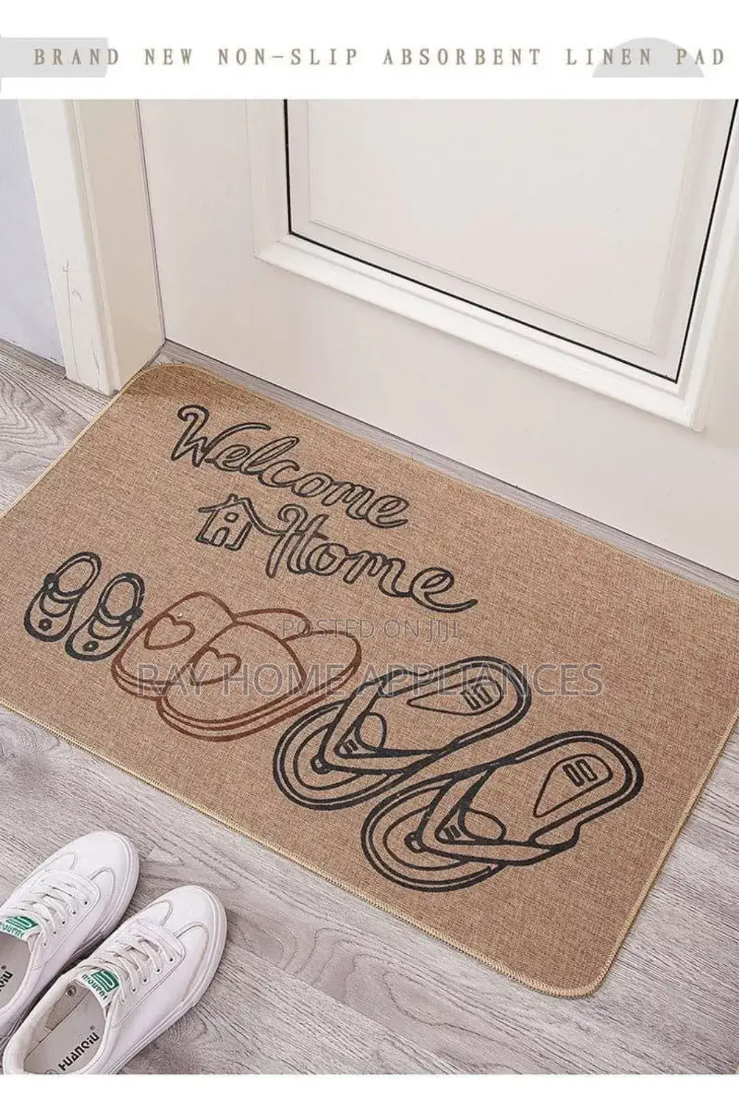 Novelty Entry Door Mat Sizr 40x60cm Indoor, Kitchen Rugs and Mats.