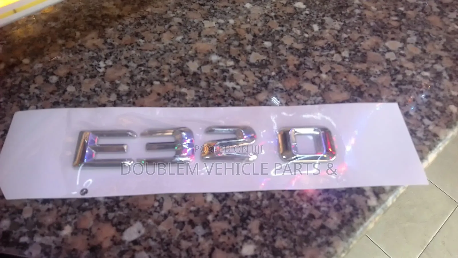 Emblem/Logo/Name E320,E230 Mercedes Benz And Other Vehicles Assorted