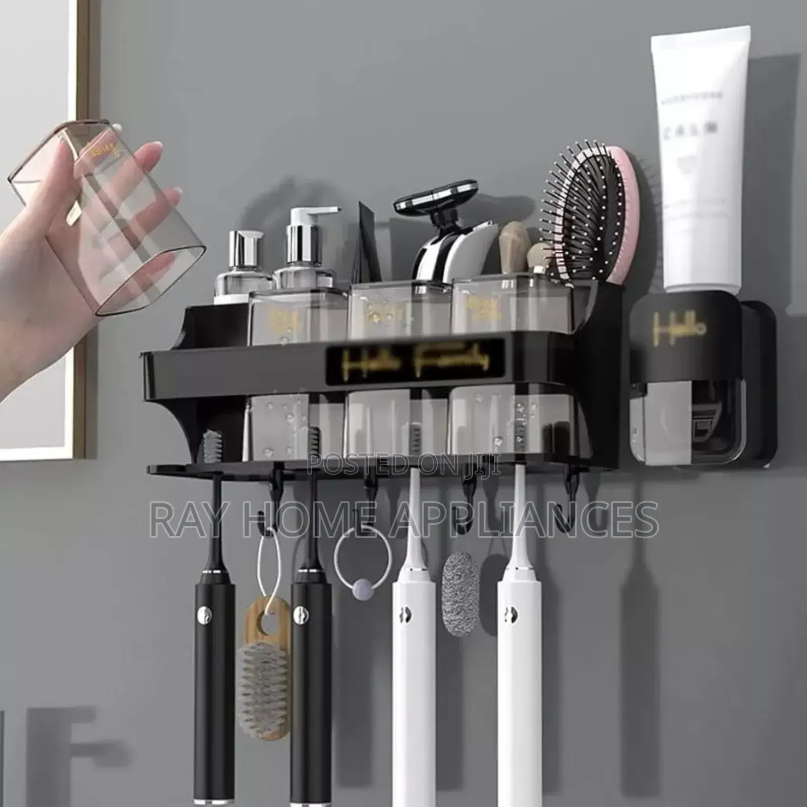 Automatic Toothpaste Dispenser With 4 Cups Comes With 4 Cups