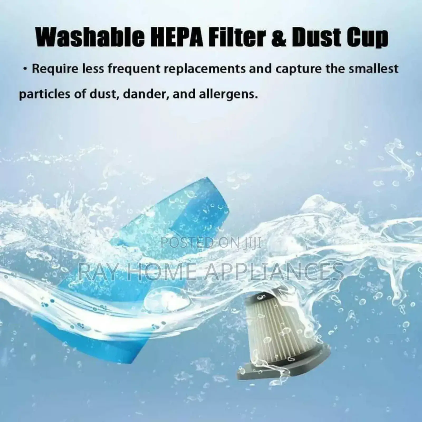 2 in 1 Multifunctional Household Handheld Dry Wet Vacuum Cleaner 600w