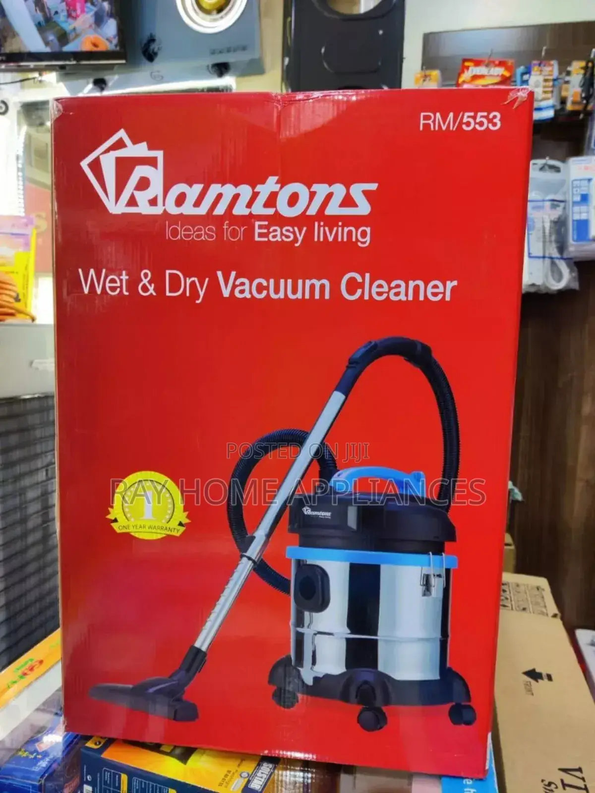 21 Litres Ramtons Wet and Dry Vacuum Cleaner