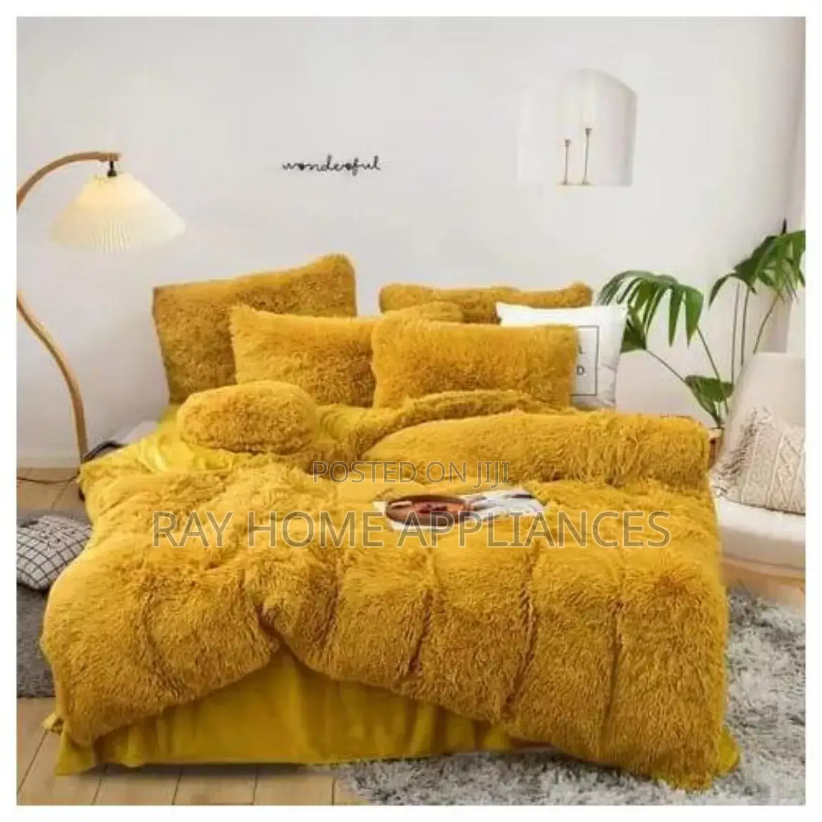 Fluffy Duvets 1 Duvet,1bedsheet,2pillowcases,2throwpillowcases 6x7