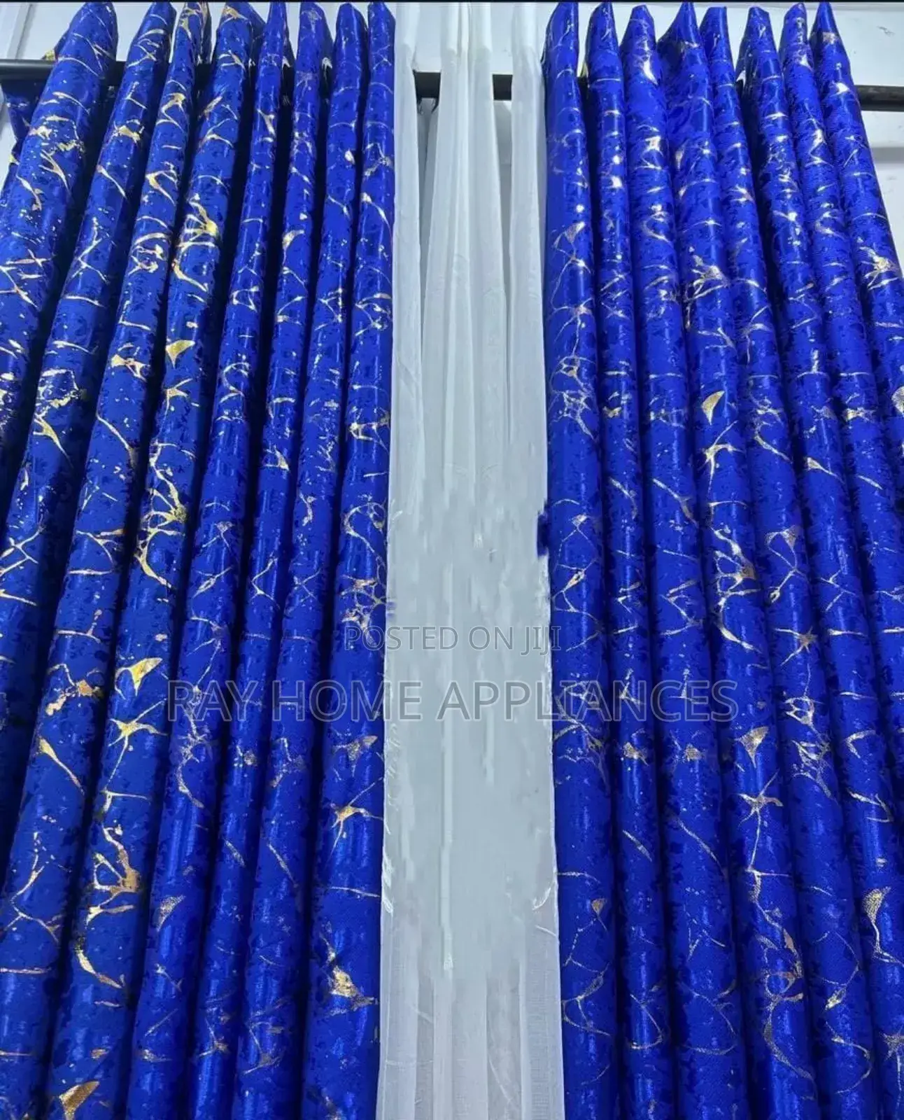 3pcs Marble Velvet Curtains 2pcs Curtains 1.5m Sheer 3m Height 2.5m
