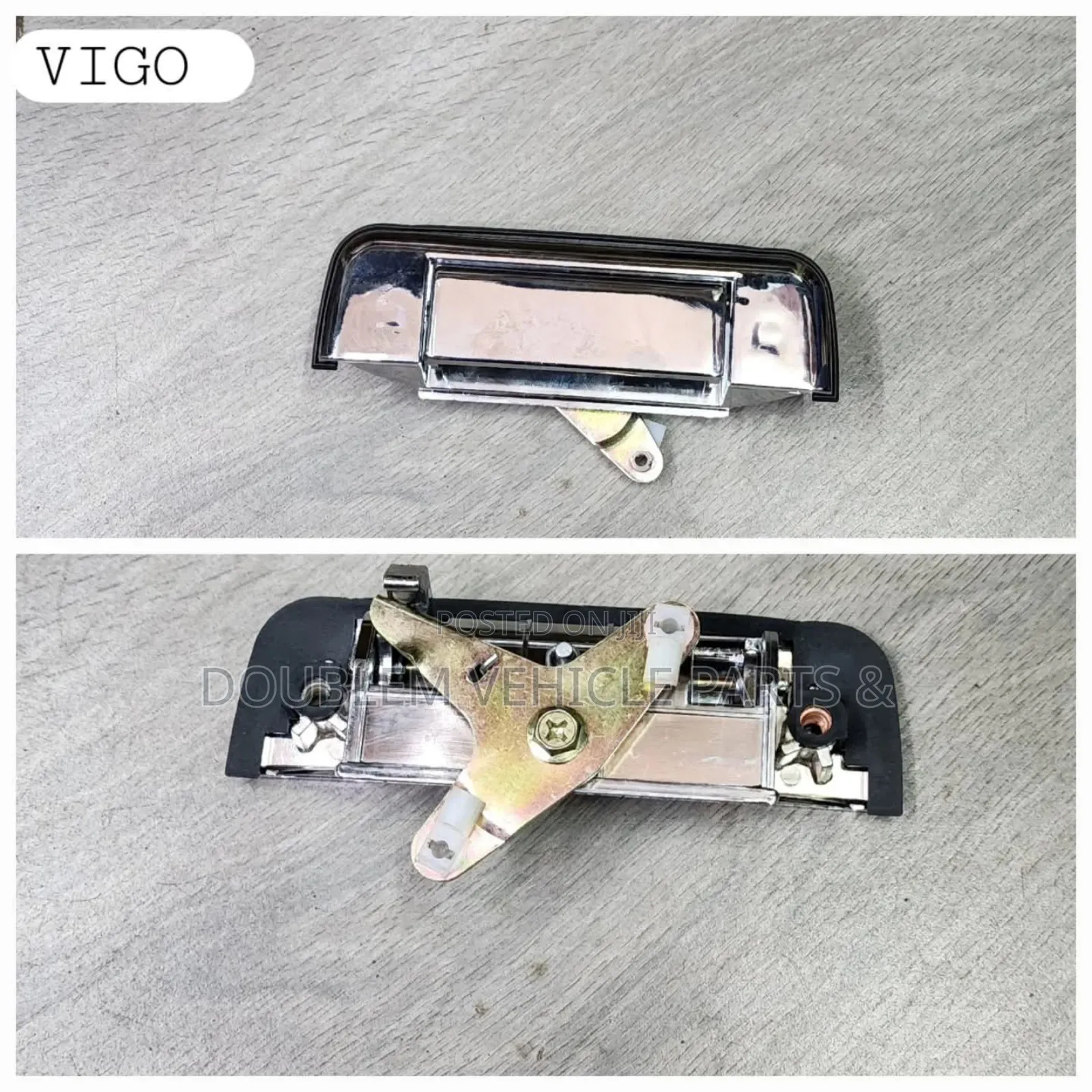 Boot Handle/Boothandle Black/Silver Toyota Hilux Vigo  D-4d 2004-2014