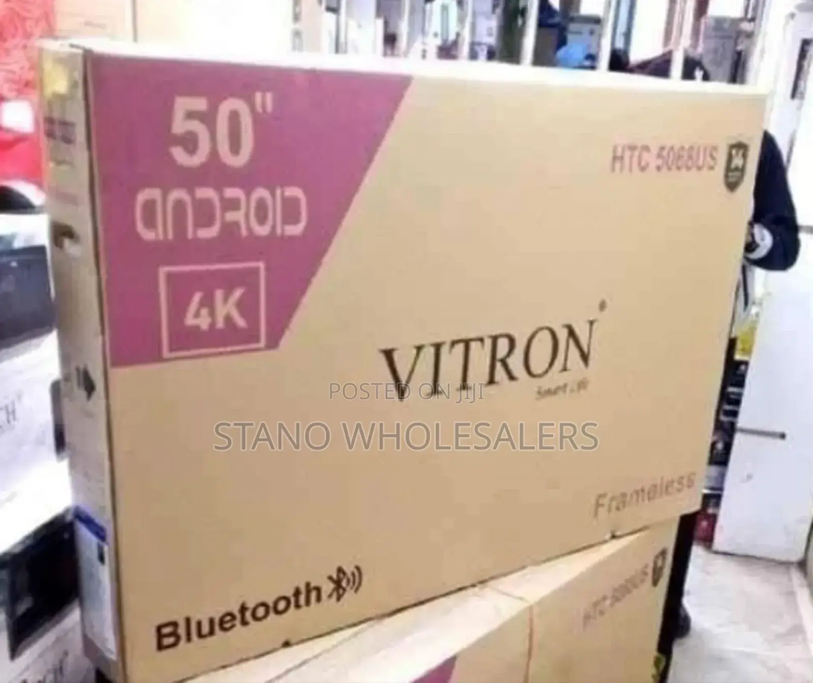 Wifi Enabled Vitron 50 Inch Android Tv