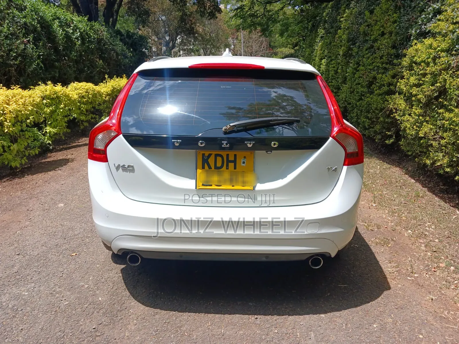 Volvo V60 2014 White