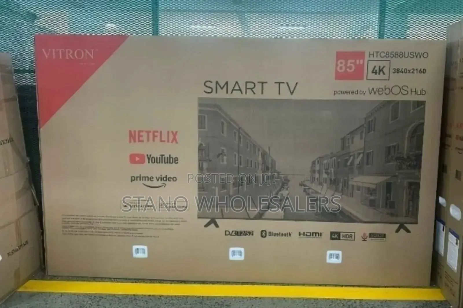 Youtube Netflix Webos Vitron 75 Inch Smart Tv