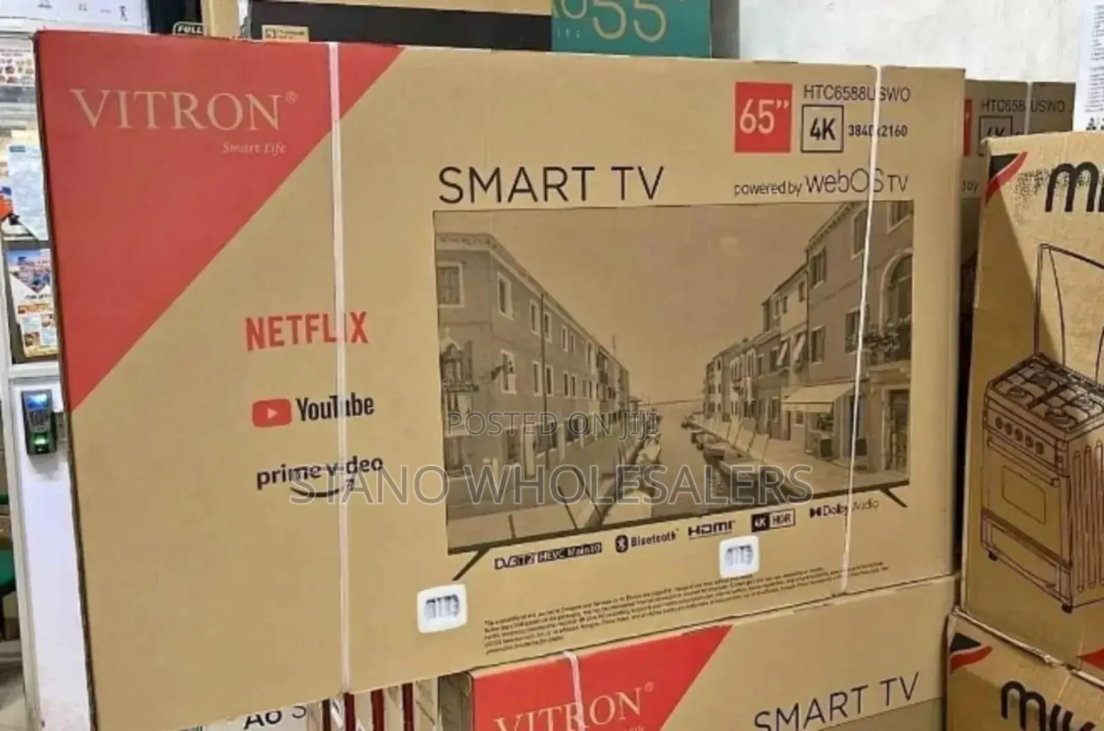 Youtube Netflix Webos Vitron 65 Inch Television