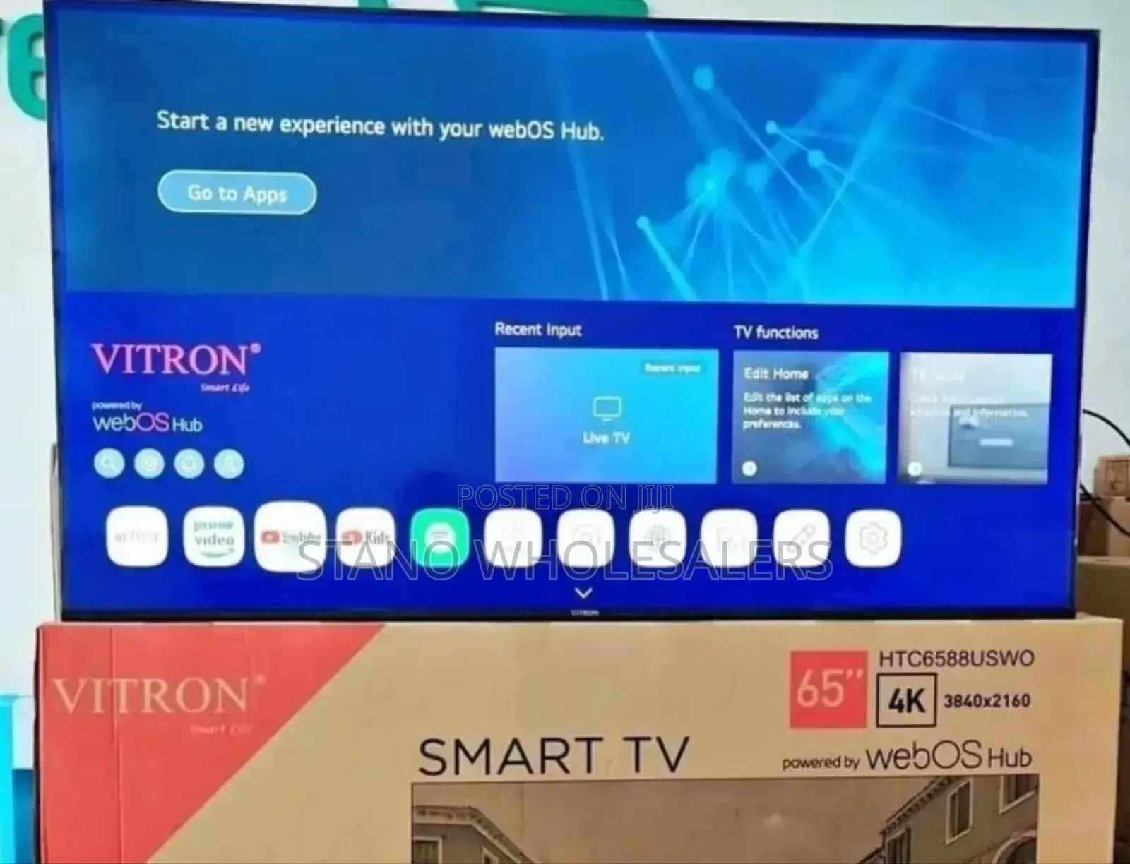 High Quality Webos Vitron 65 Inch Television