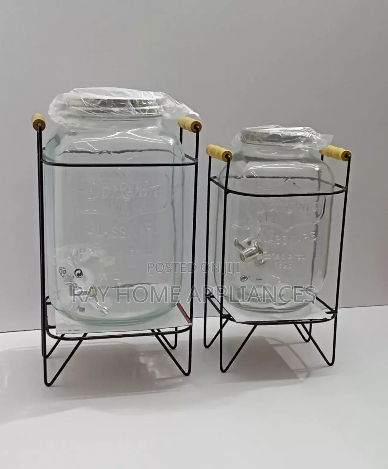 Glass Juice Dispensers 5litres 
Dispenser With Metallic Stand