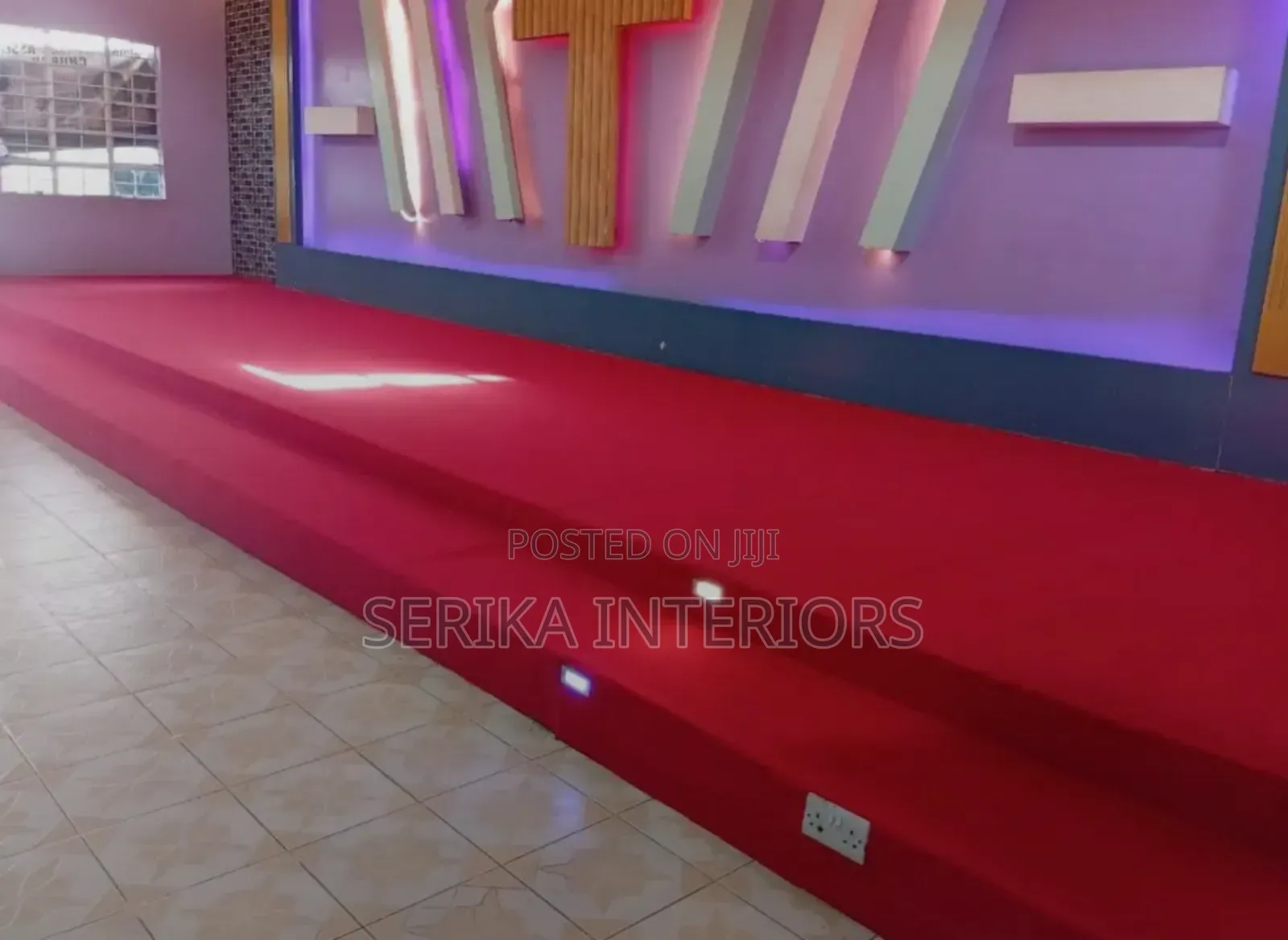 Church Pulpit Carpets Church Altar Carpet Environmental Friendly