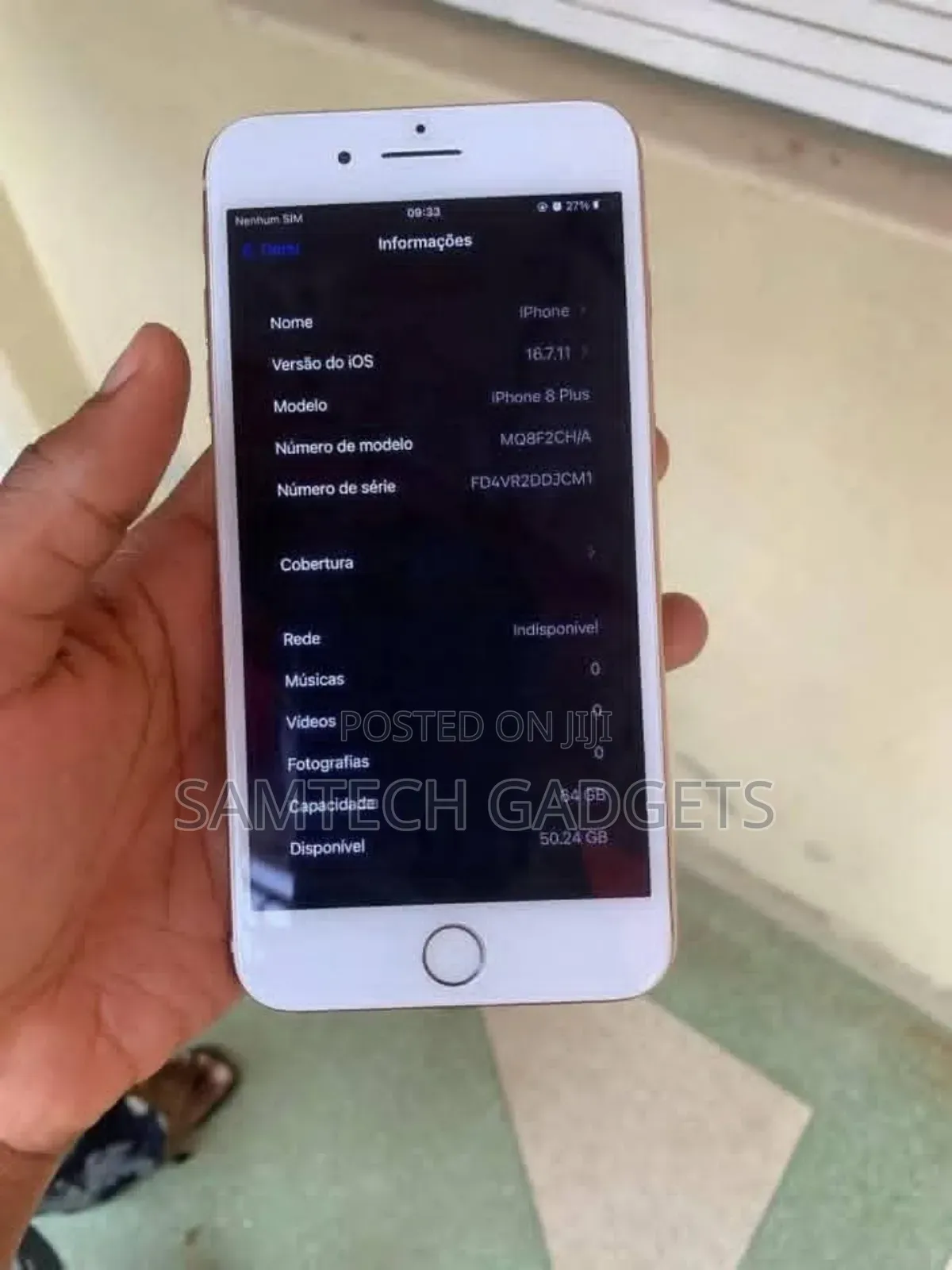Apple iPhone 8 Plus 64 GB Rose Gold