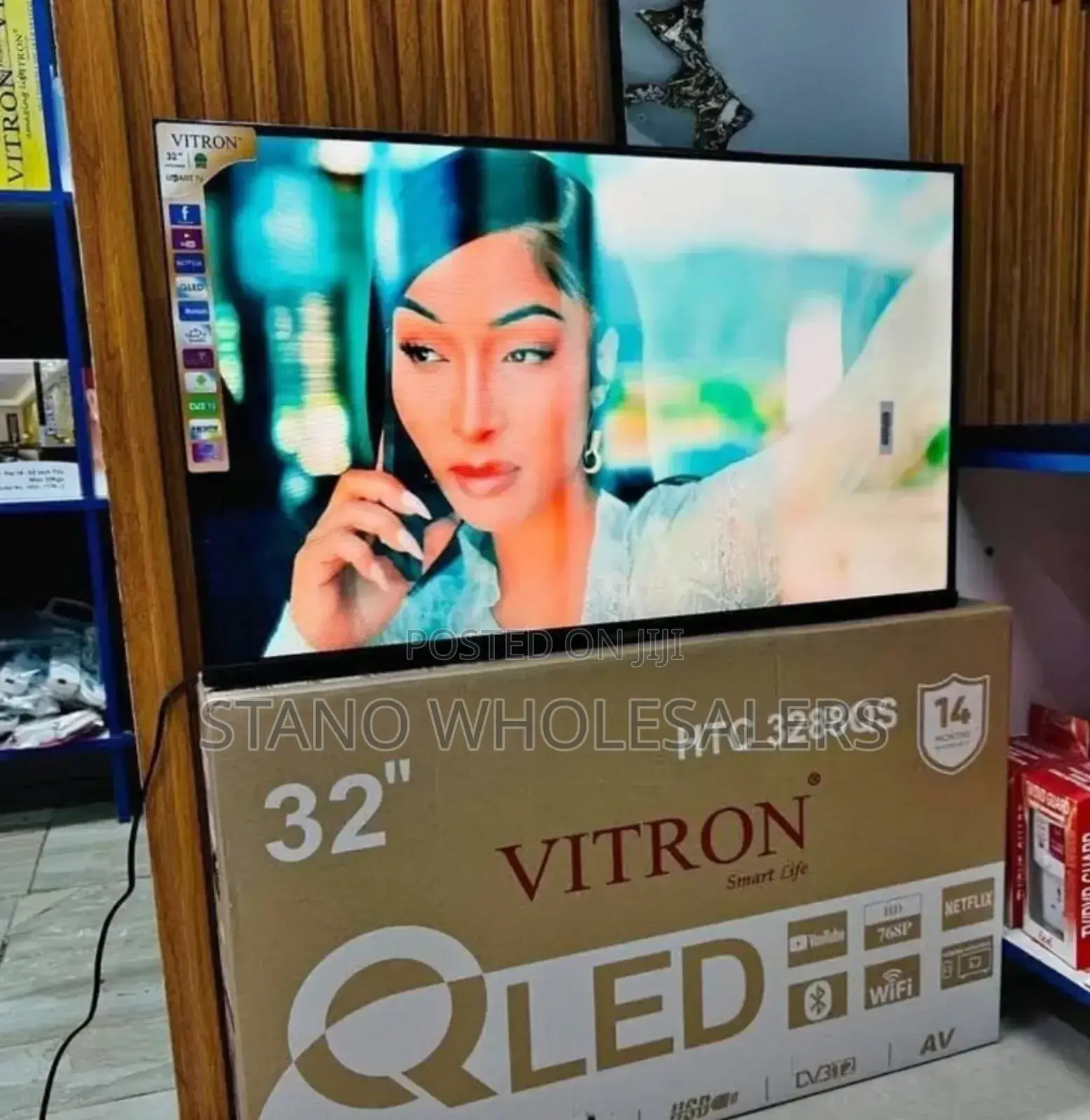 Wifi Enabled Vitron Qled 32 Inch Smart Tv