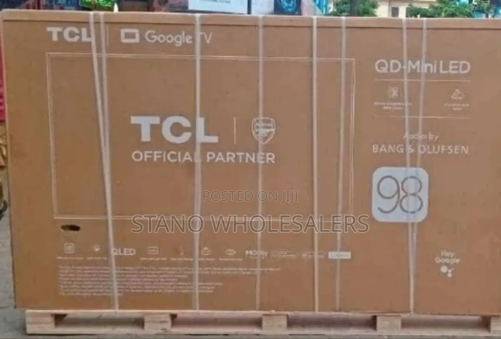 Goggle Tv TCL 98 Inches C6k Qled Television