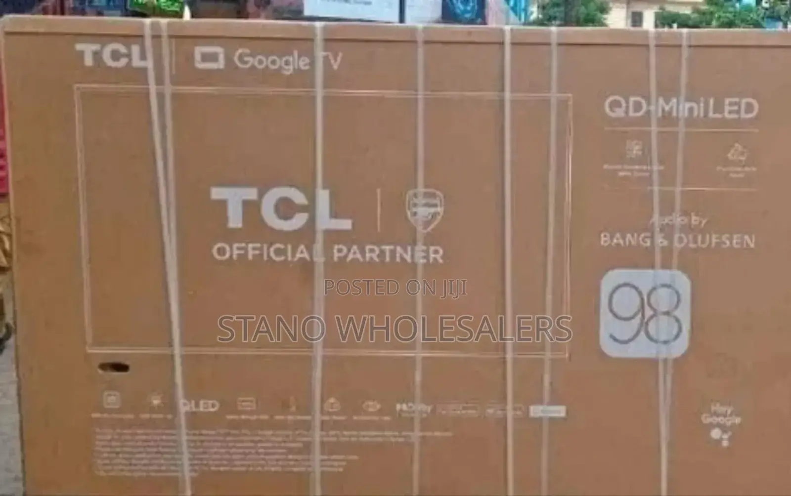 Goggle Tv TCL 98 Inches C6k Qled Television