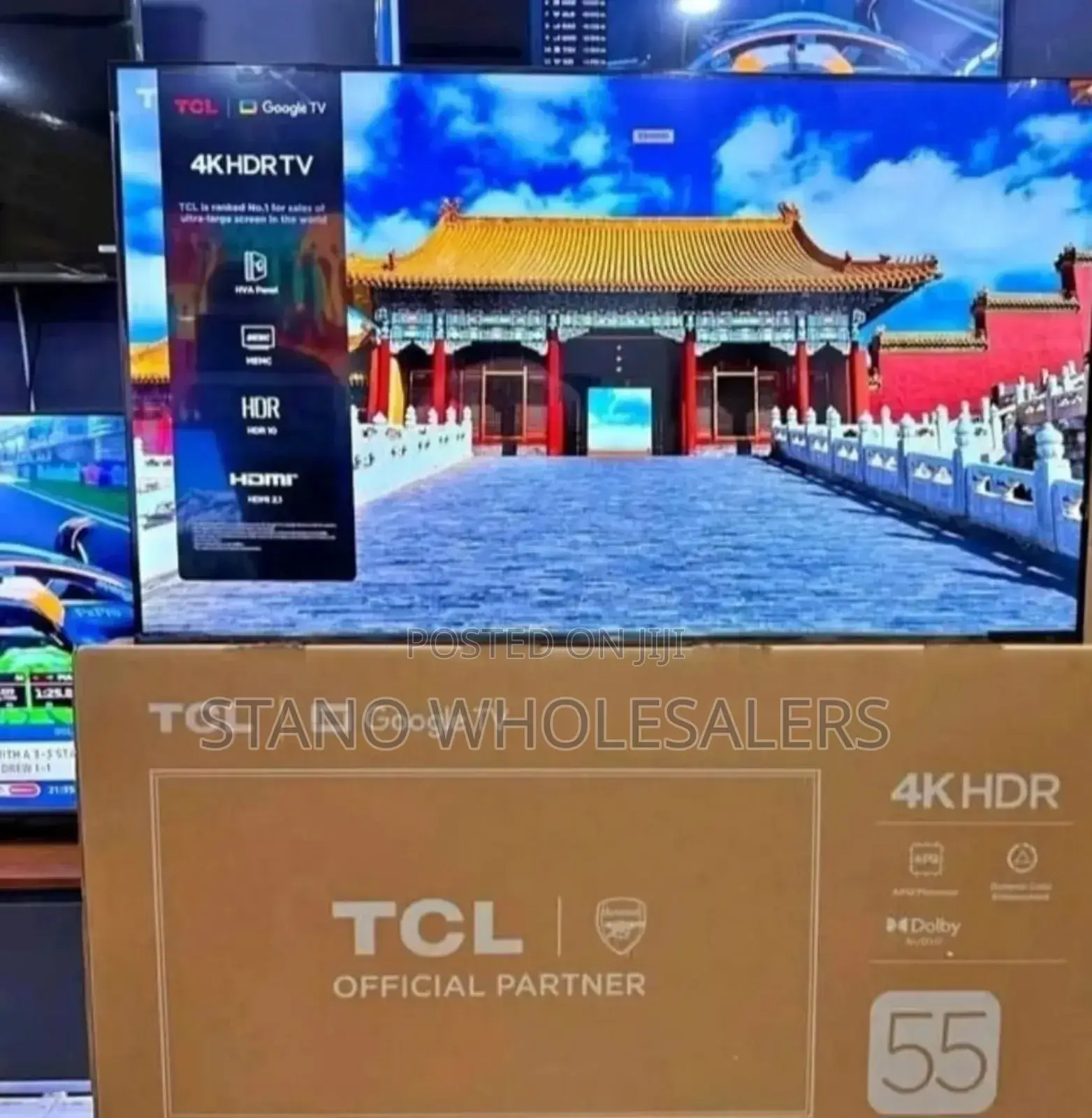 Dolby Audio TCL 55 Inch Android Tv