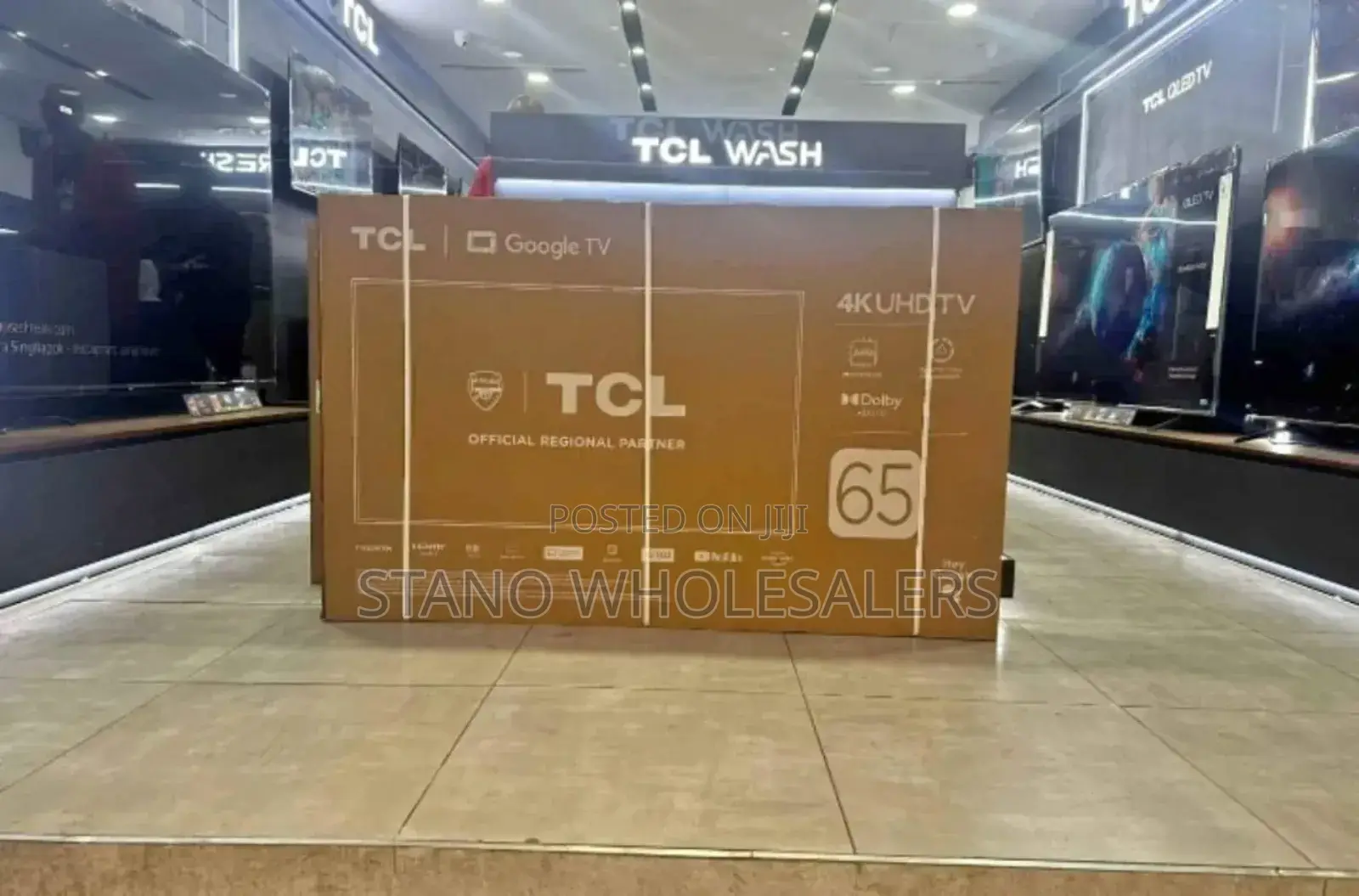 Pre - Installed Apps Frameless TCL 65 Inch Qled Tv