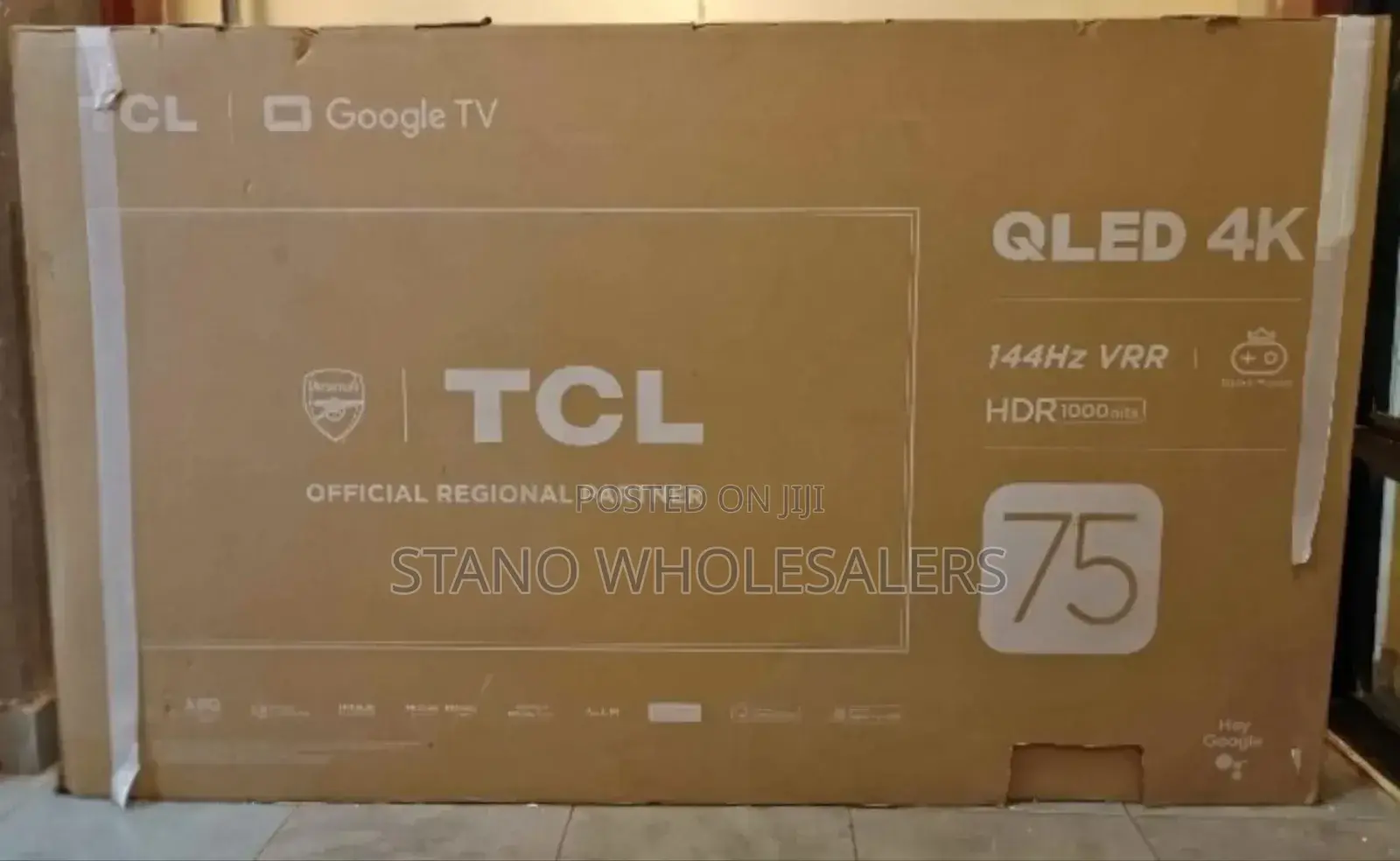 Bluetooth Enabled TCL 75 Inch Qled Tv