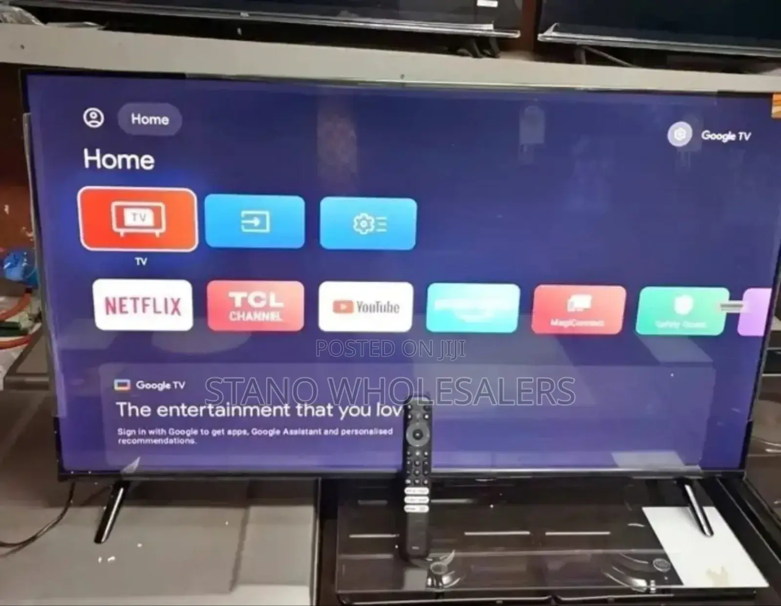 Frameless TCL 50 Inch 4 K Television