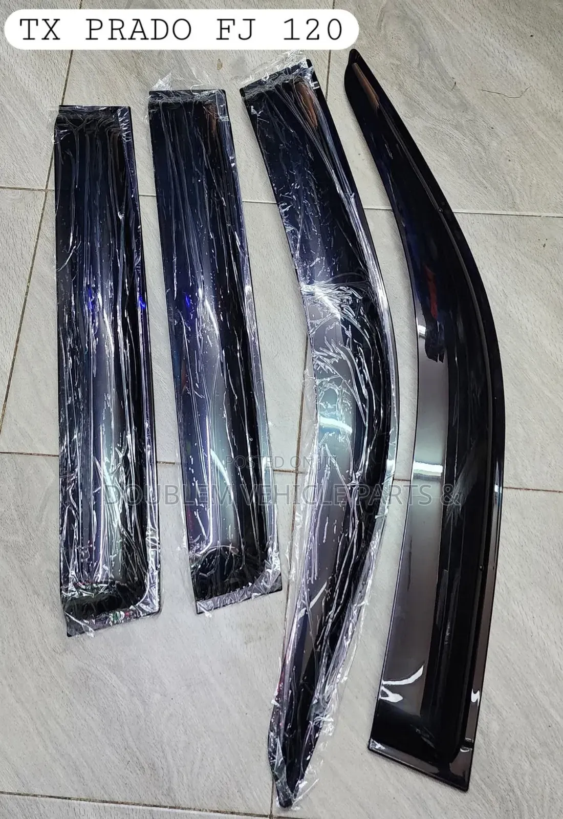 Windbreakers/Sunvisors Tyt Tx Landcruiserprado Fj120 2002-2010 Onwards