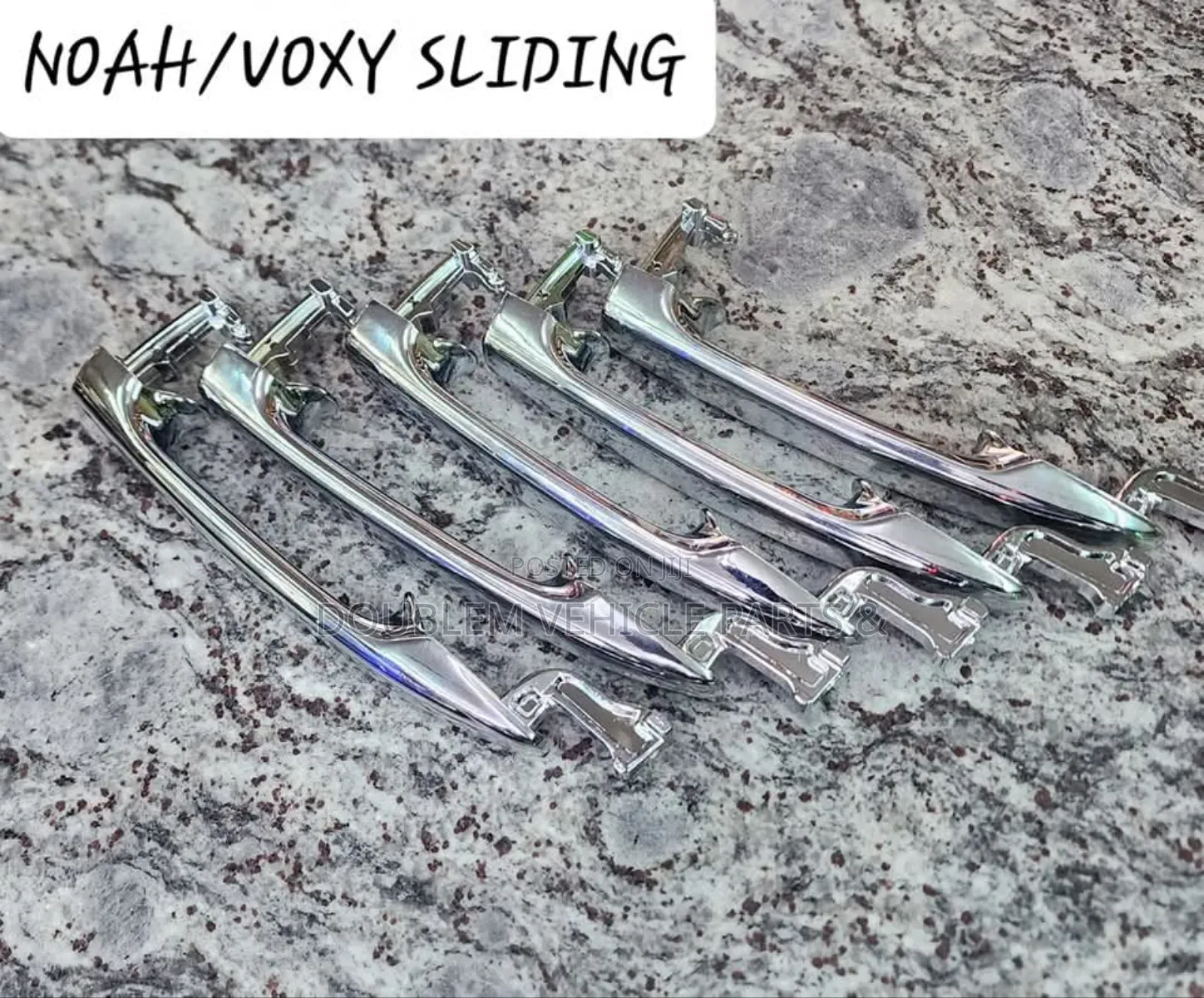 Outer Sliding Door Handle Toyota Voxy,Noah,Sienta Silver/ Chrome Shiny