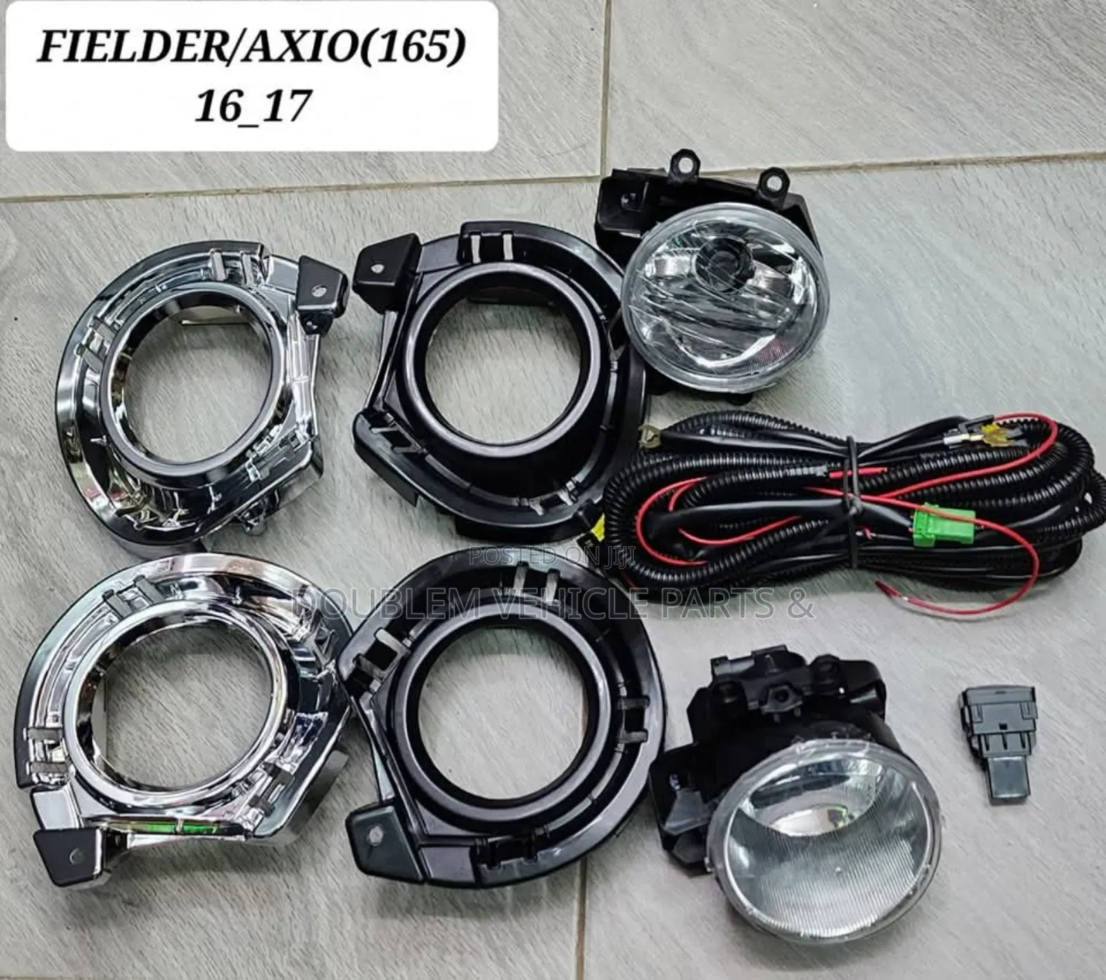 Foglamps/Fog Lamps Complete Set Fielder/Axio 165/2015,2016,2017 Covers
