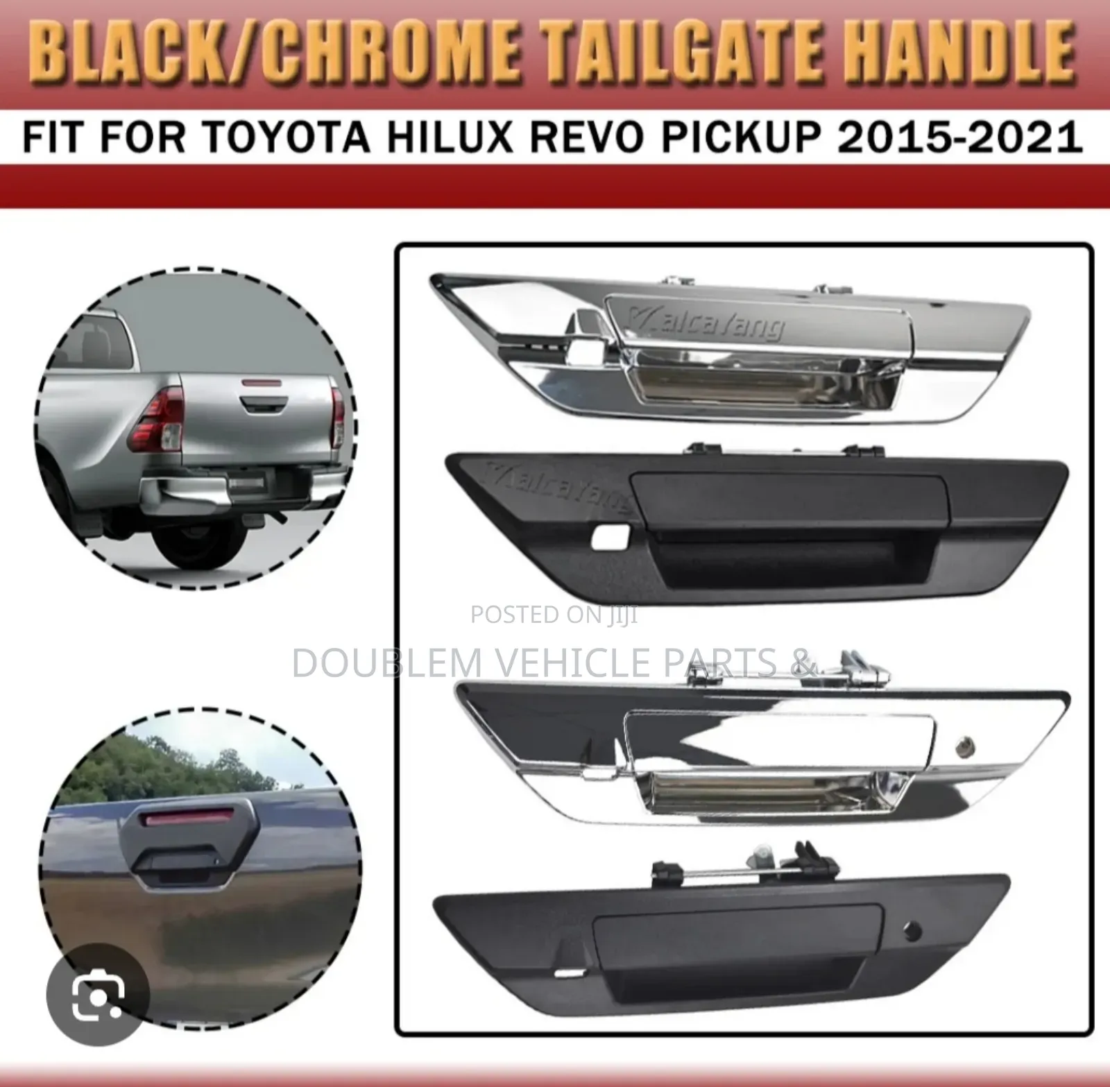 Tail Gate /Rear Trunk Handle/Boothandle Hilux Revolution  2015-2021