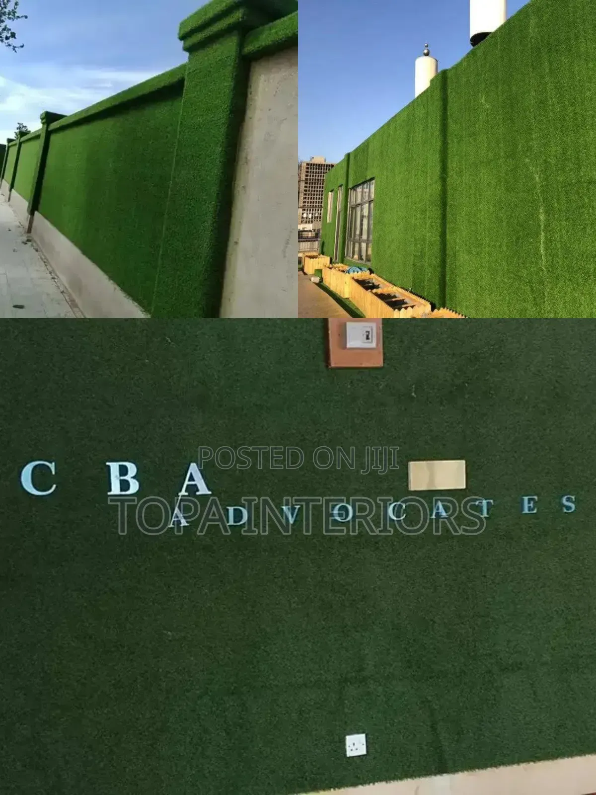 Wall Decorations Artificial Green Grass Carpets Per Square Metre