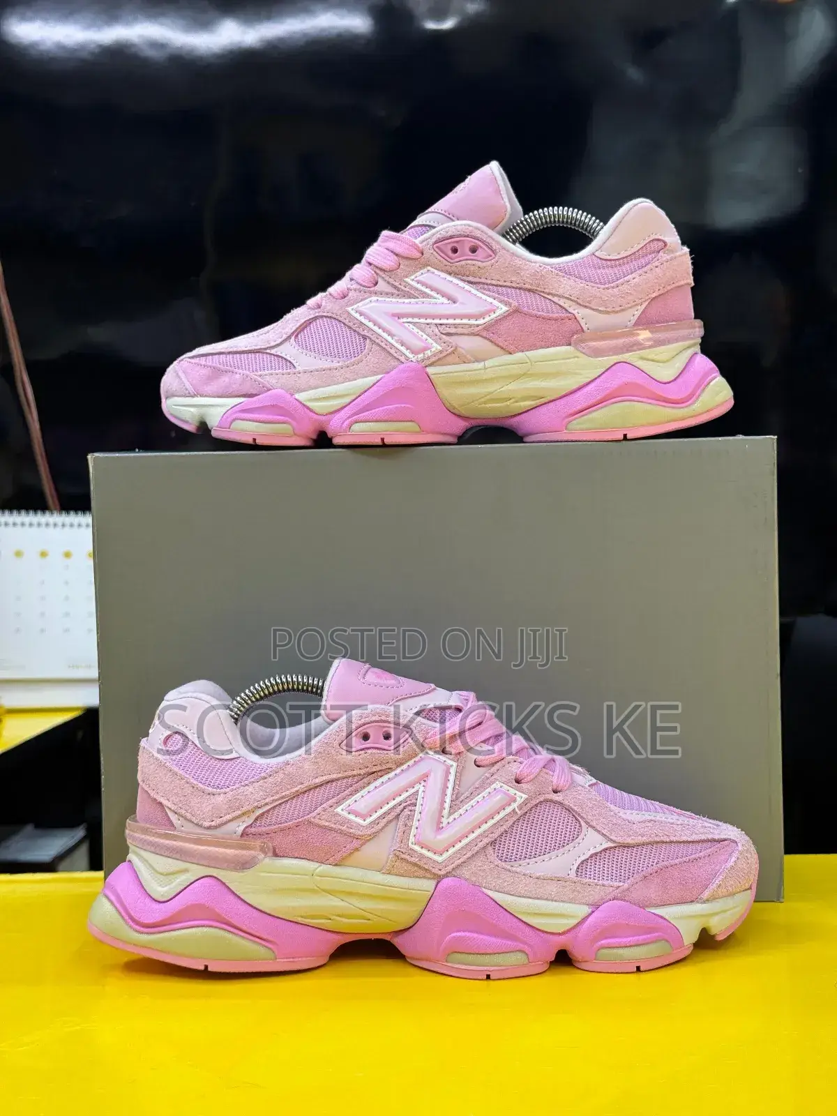 New Balance 9060  Asos
 “ Exclusive Pink Overdye ”