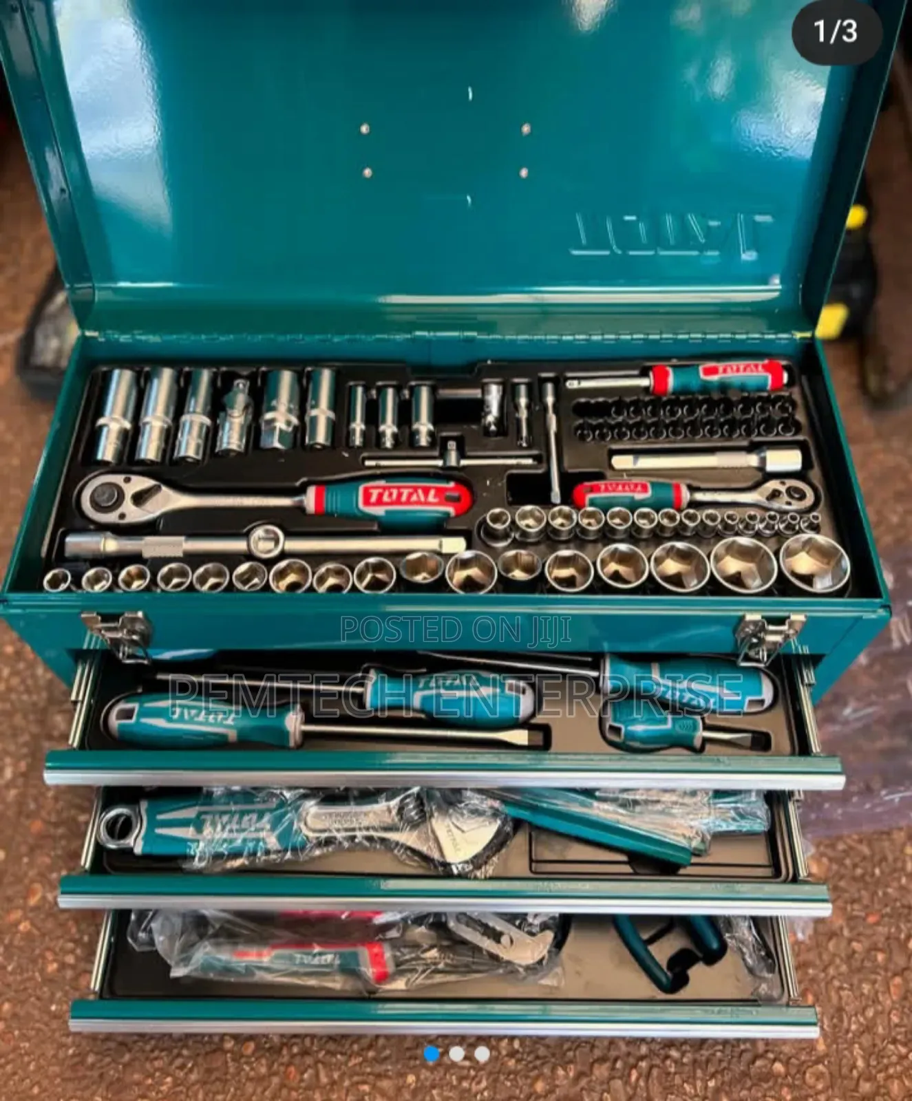 Total Tool Chest Set 132pcs