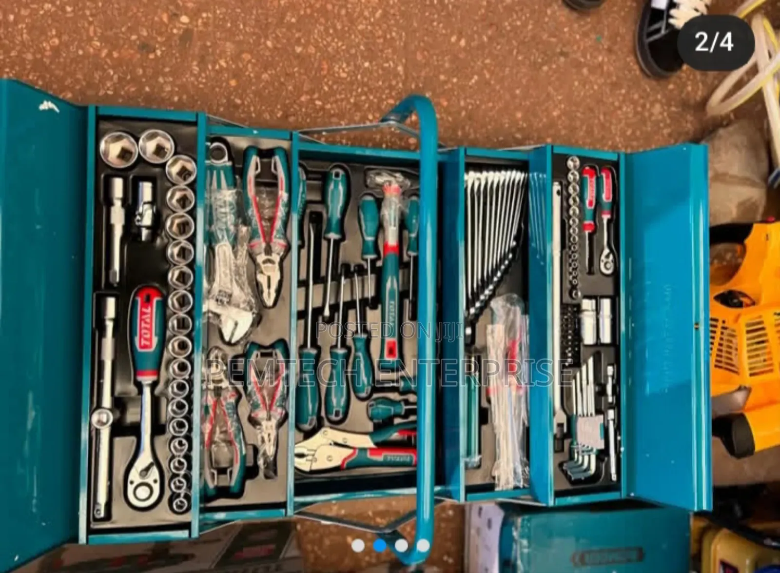 Total 108 PCS Tool Chest Set, Model Thtcs121081.