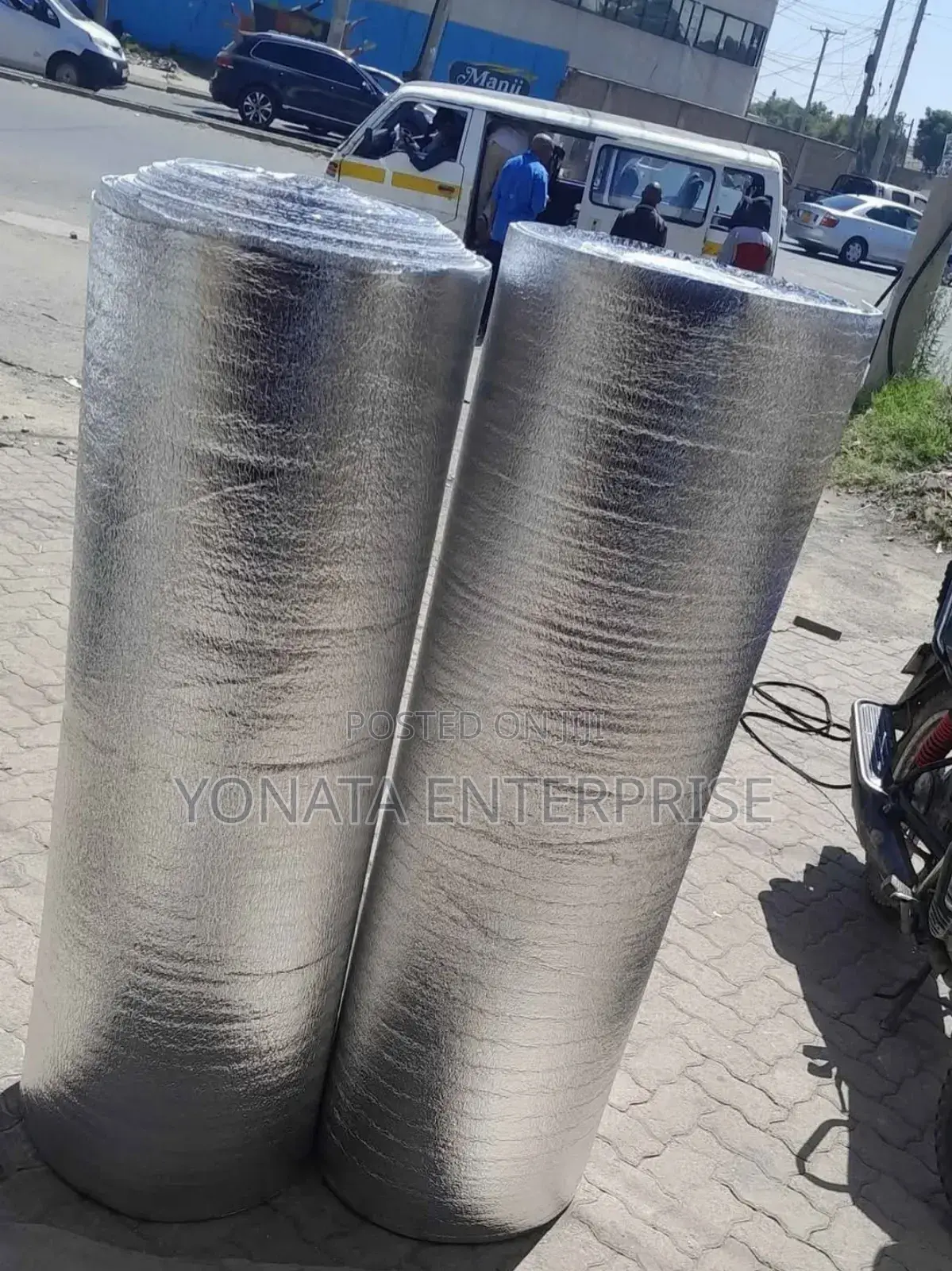 Container Heat Insulation Material 3mm (Double Laminated)